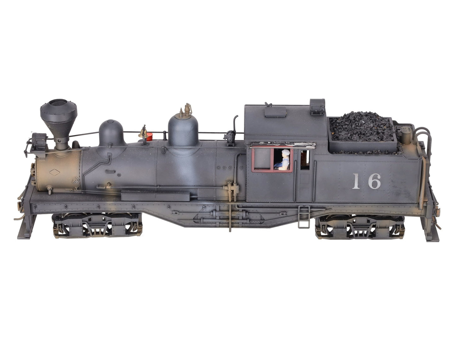 K-Line KS3400-0001 O Scale Customized Shay Locomotive #16 (2-Rail) - Painted/Box
