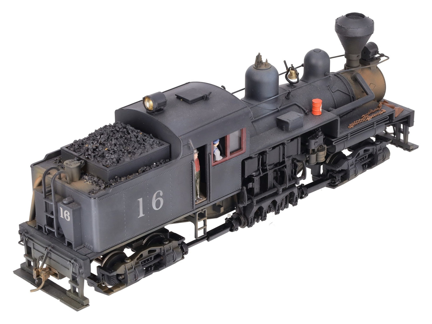K-Line KS3400-0001 O Scale Customized Shay Locomotive #16 (2-Rail) - Painted/Box