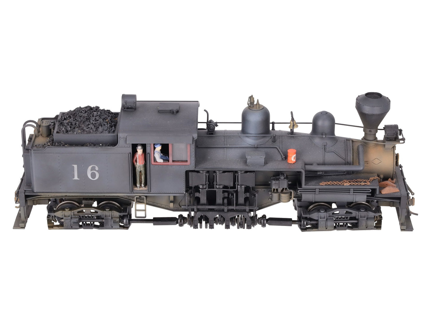 K-Line KS3400-0001 O Scale Customized Shay Locomotive #16 (2-Rail) - Painted/Box