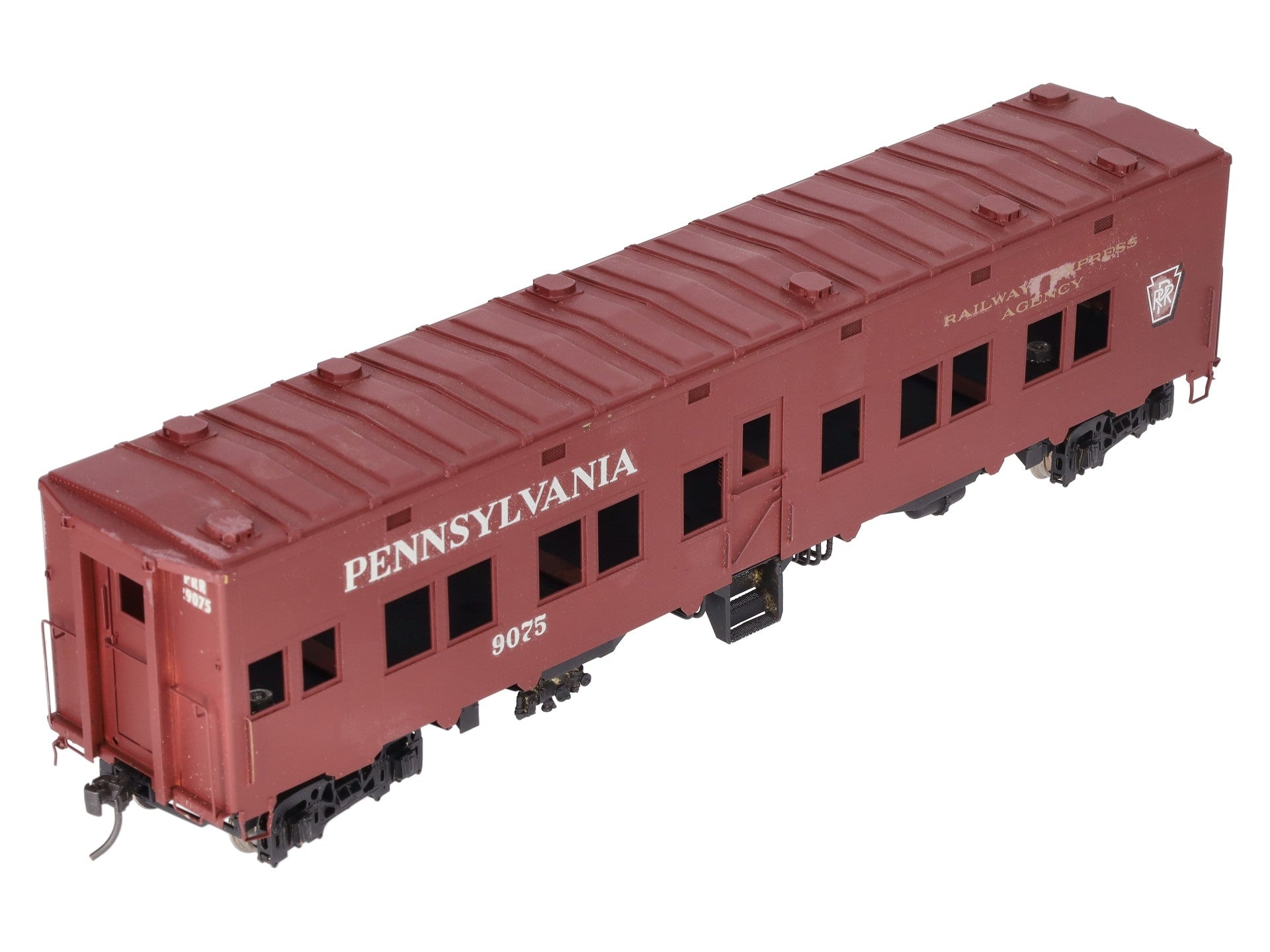Precision Scale Co. 16331 O Brass PRR Sleeper Car #9075 (2-Rail) - Painted/Box