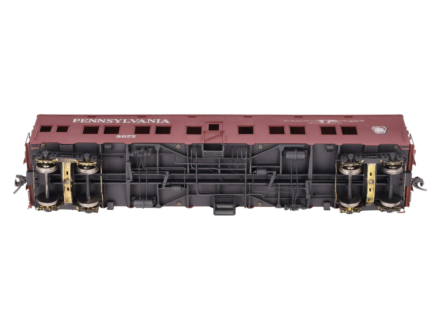 Precision Scale Co. 16331 O Brass PRR Sleeper Car #9075 (2-Rail) - Painted/Box