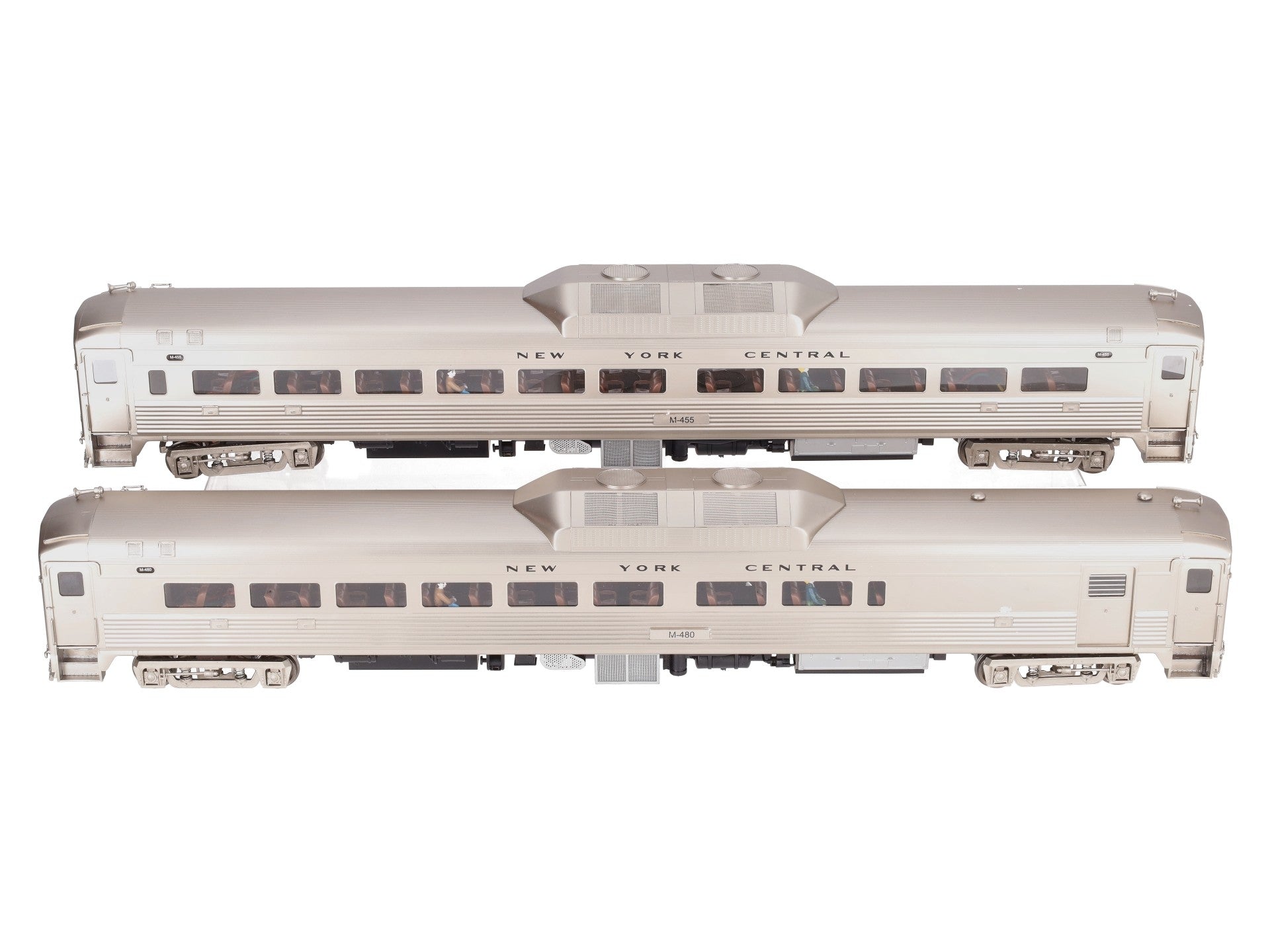 Sunset Models O Brass NYC RDC-1 & RDC-2 Pwred Rail Diesel Cars (Set of 2) -2Rail LN/Box