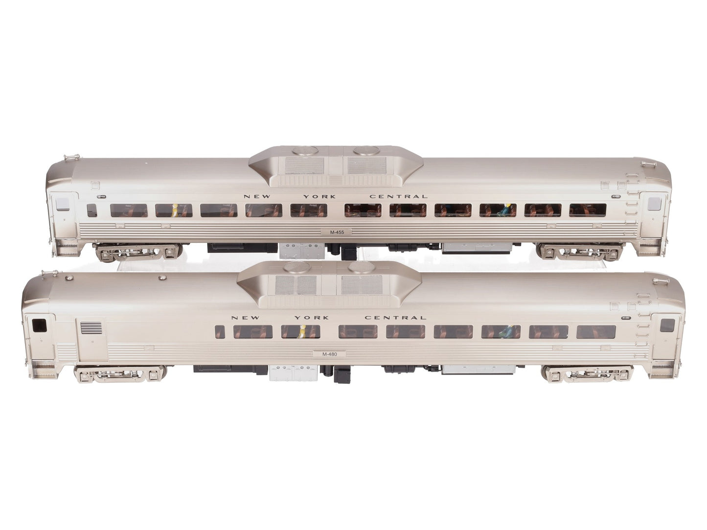 Sunset Models O Brass NYC RDC-1 & RDC-2 Pwred Rail Diesel Cars (Set of 2) -2Rail LN/Box