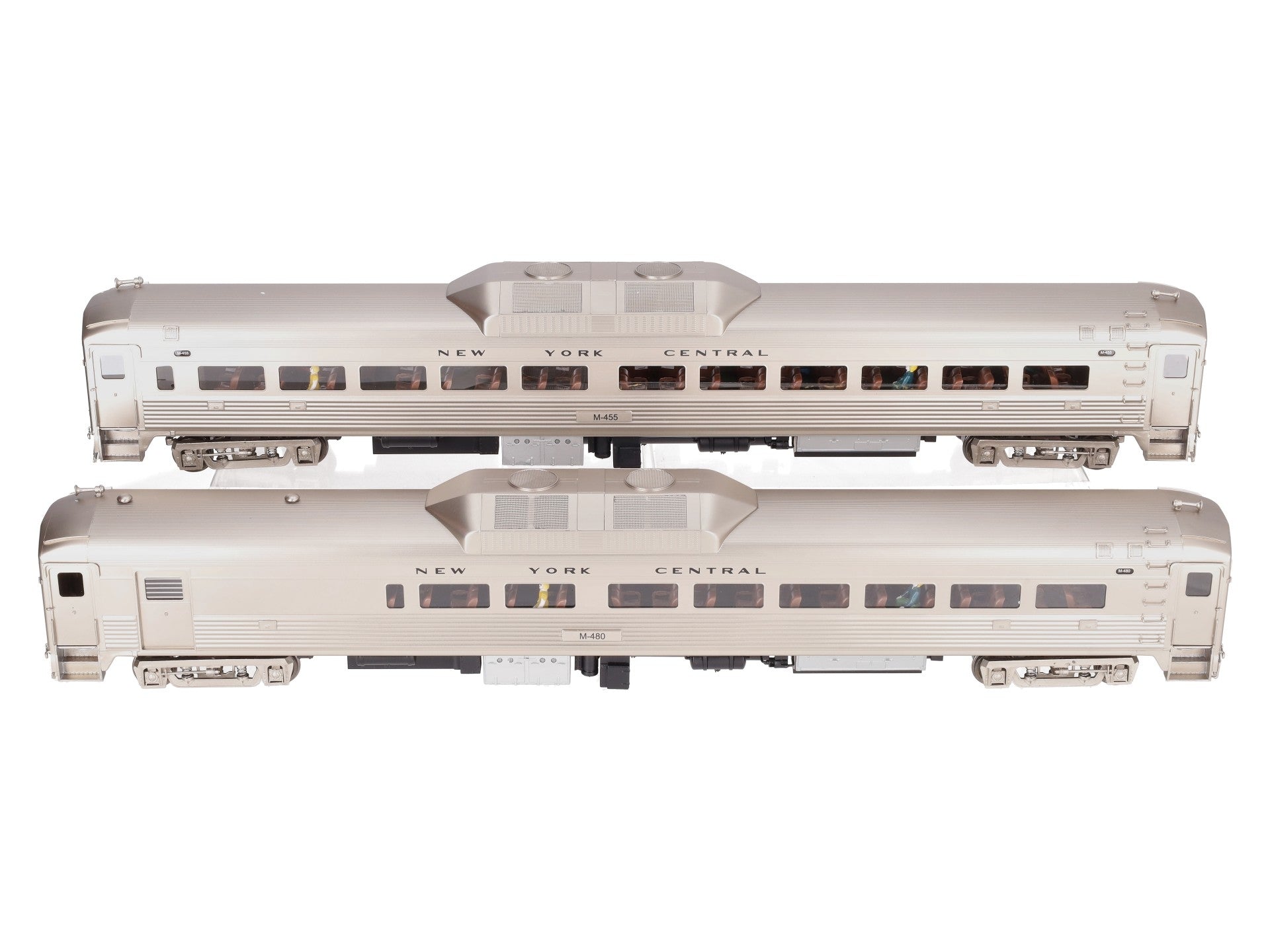 Sunset Models O Brass NYC RDC-1 & RDC-2 Pwred Rail Diesel Cars (Set of 2) -2Rail LN/Box
