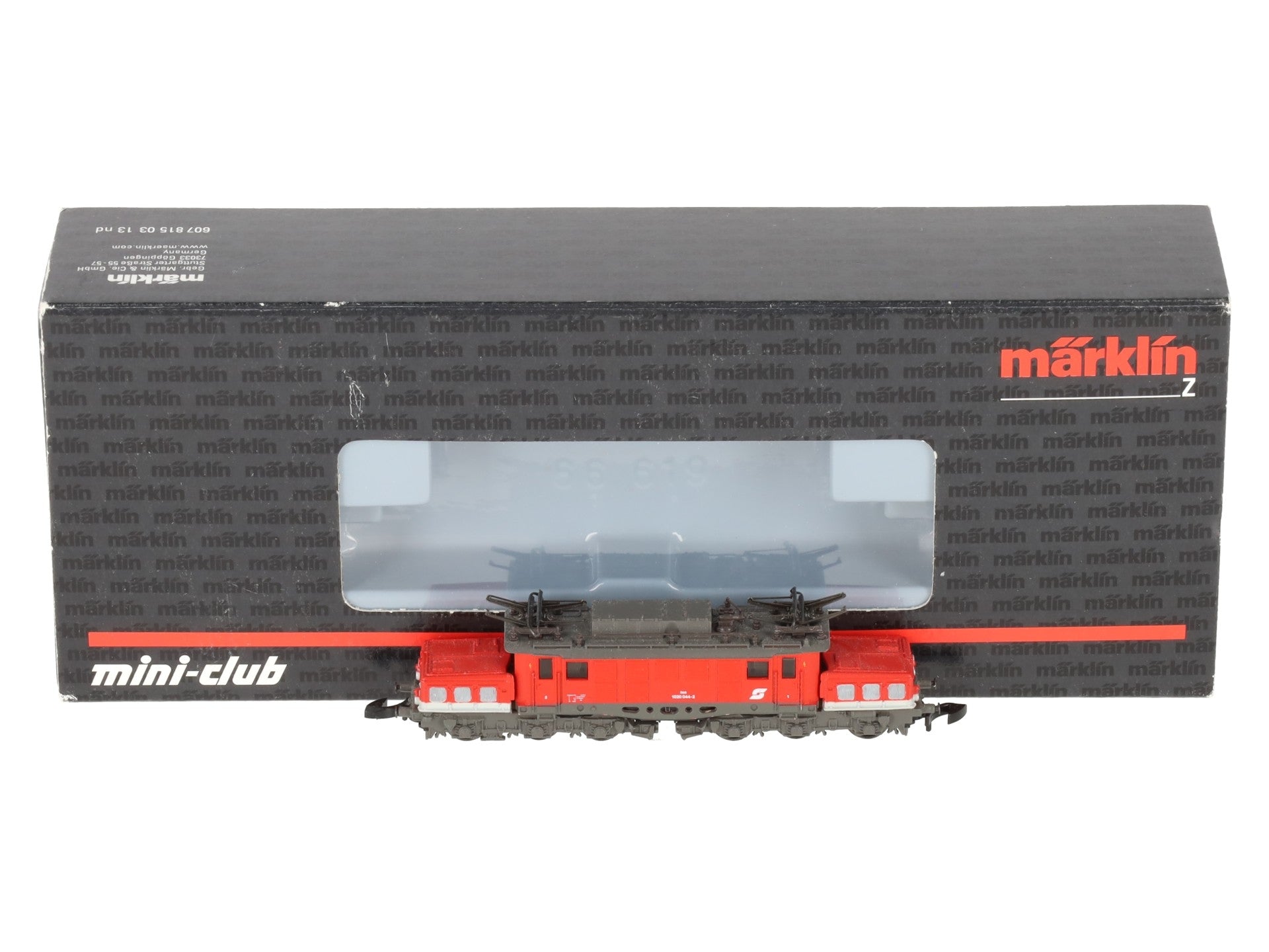 Marklin 88226 Z Scale OBB Class 1020 Electric Locomotive EX/Box