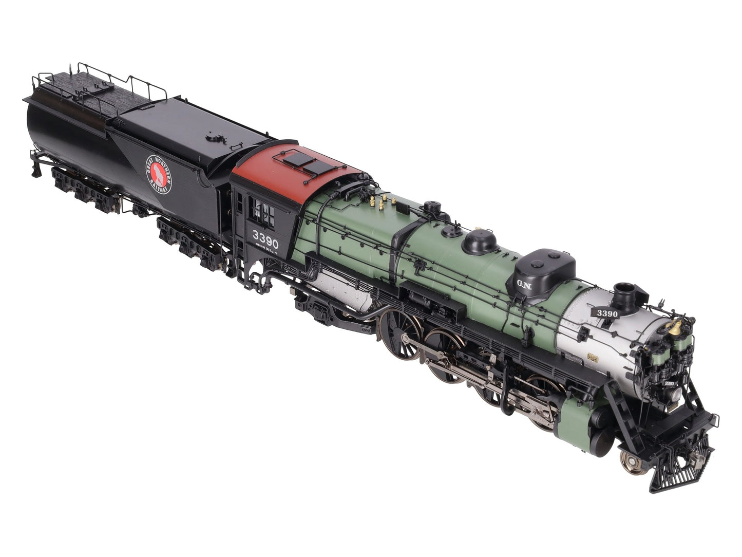 Sunset Models O Brass GN O8 2-8-2 Closed Cab Steam Loco & Tender #3390 (2-Rail) LN/Box