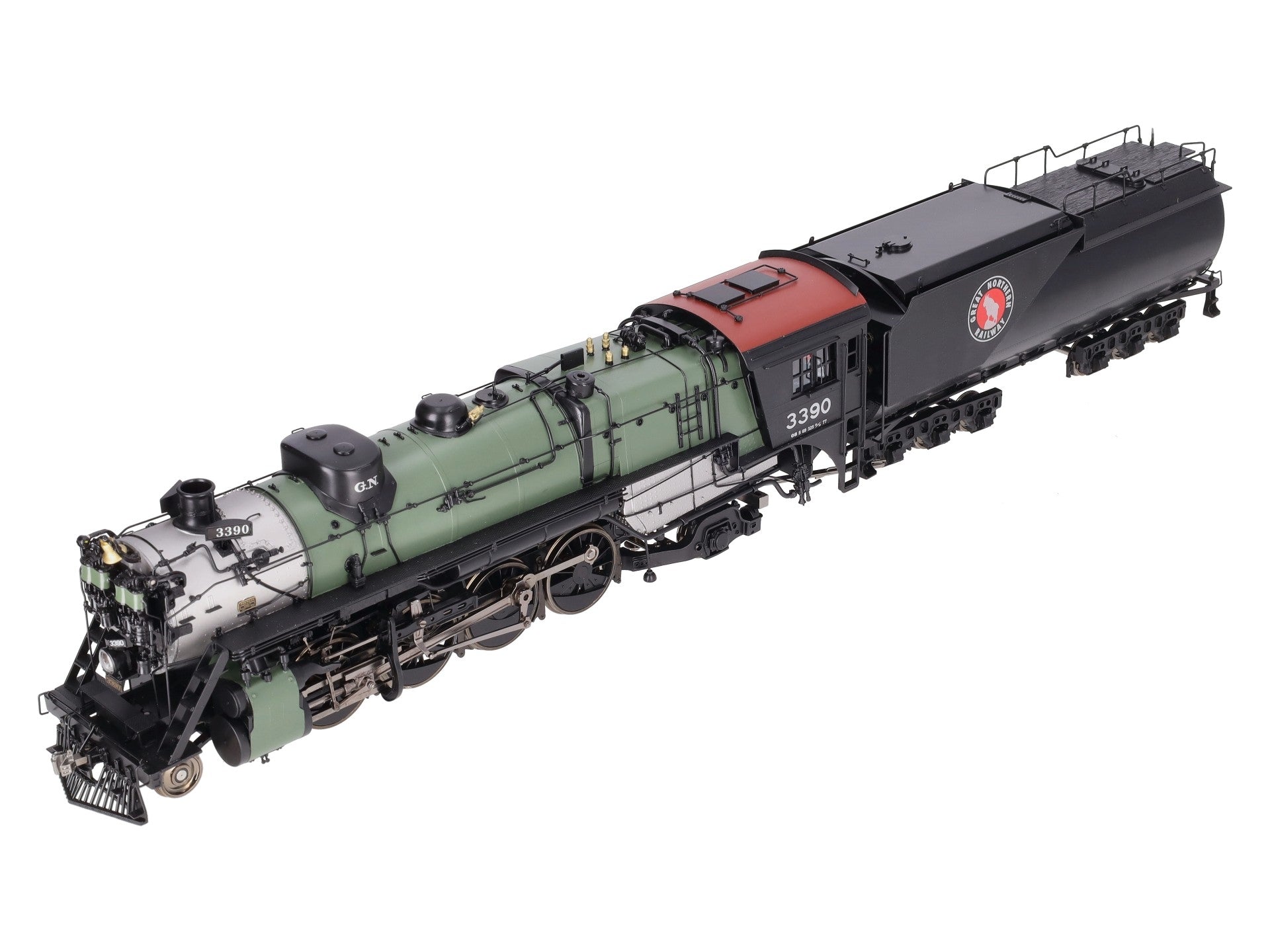 Sunset Models O Brass GN O8 2-8-2 Closed Cab Steam Loco & Tender #3390 (2-Rail) LN/Box