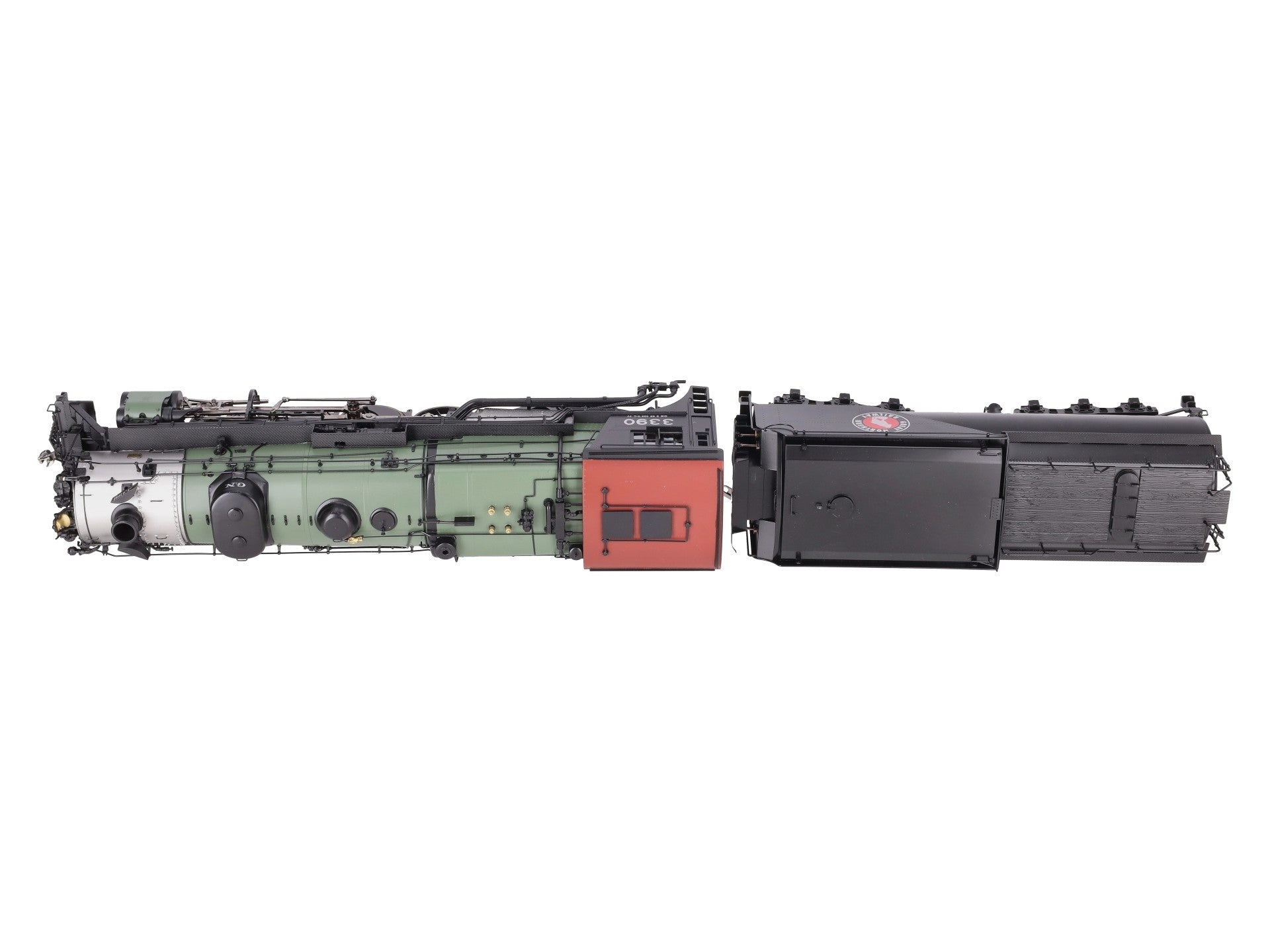 Sunset Models O Brass GN O8 2-8-2 Closed Cab Steam Loco & Tender #3390 (2-Rail) LN/Box