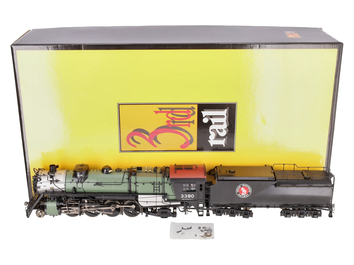 Sunset Models O Brass GN O8 2-8-2 Closed Cab Steam Loco & Tender #3390 (2-Rail) LN/Box