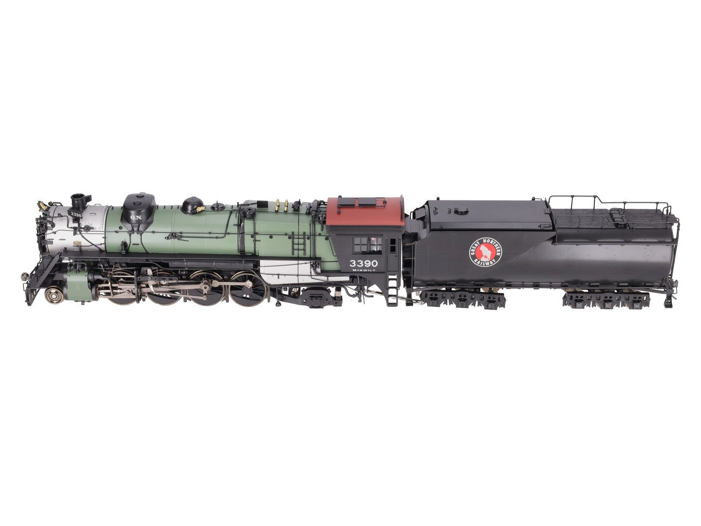 Sunset Models O Brass GN O8 2-8-2 Closed Cab Steam Loco & Tender #3390 (2-Rail) LN/Box