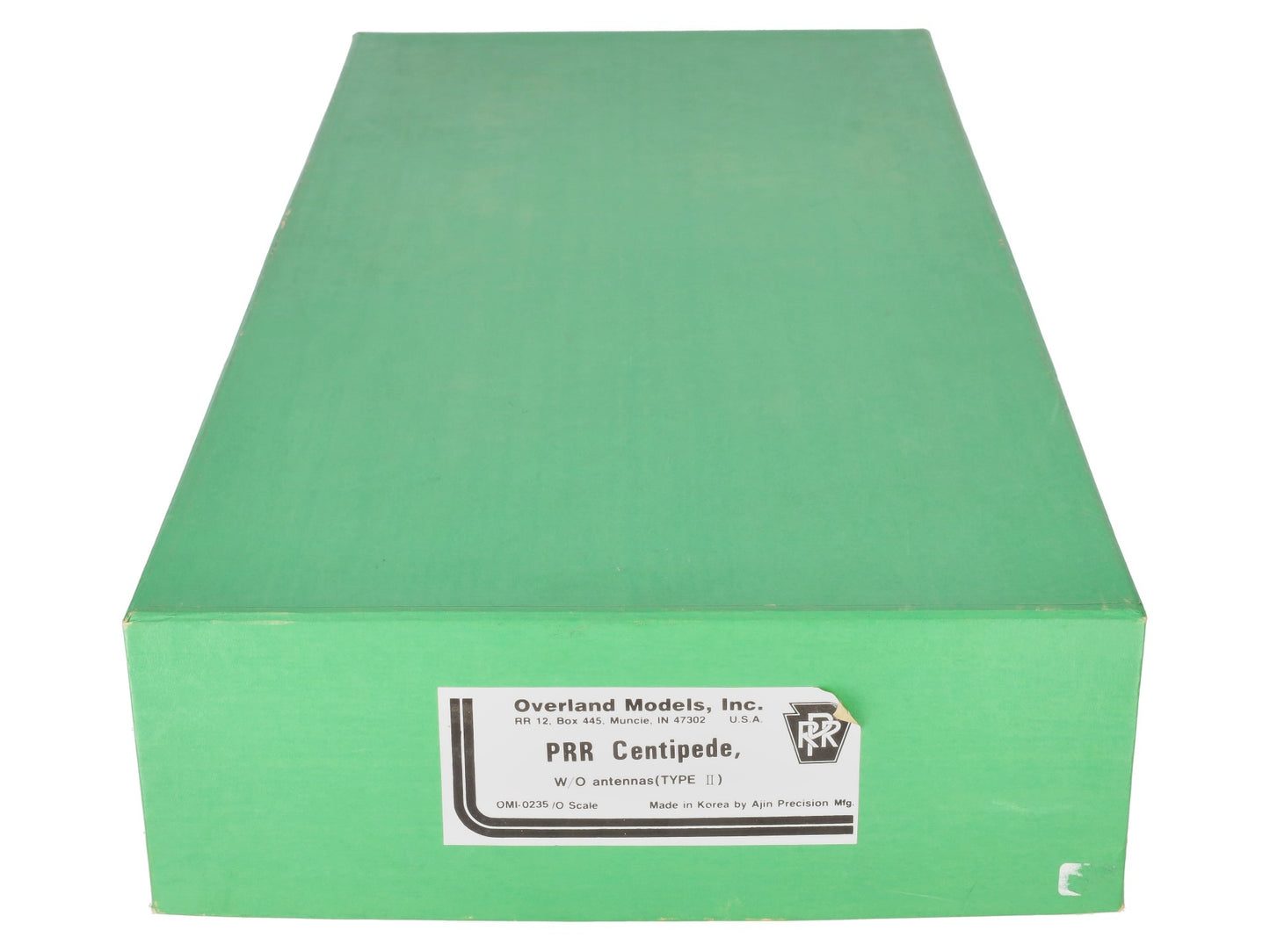 Overland OMI-0235 O Brass PRR Centipede Diesel w/o antennas (2 Rail) -Unpainted LN/Box