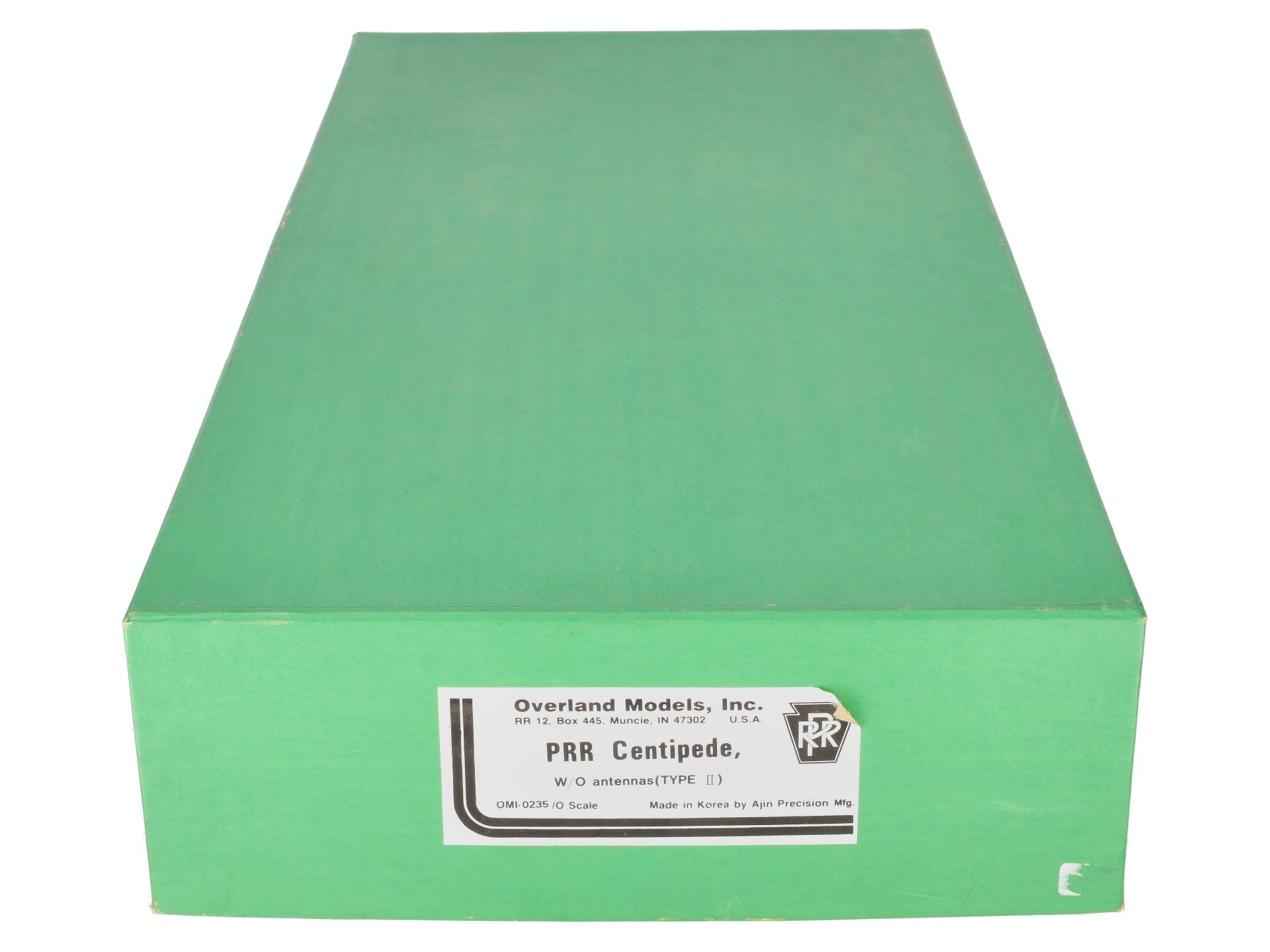 Overland OMI-0235 O Brass PRR Centipede Diesel w/o antennas (2 Rail) -Unpainted LN/Box