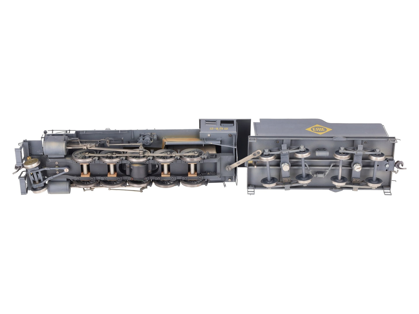 Sunset Models O Brass Erie 2-10-0 Steam Loco & Tender #2452 (2-Rail) - Painted/Box