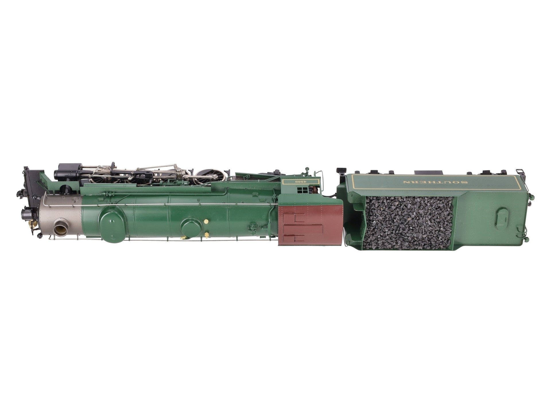 Williams O Scale Brass Southern 2-8-2 Steam Engine & Tender #4869 w/DCC (2-Rail) LN/Box