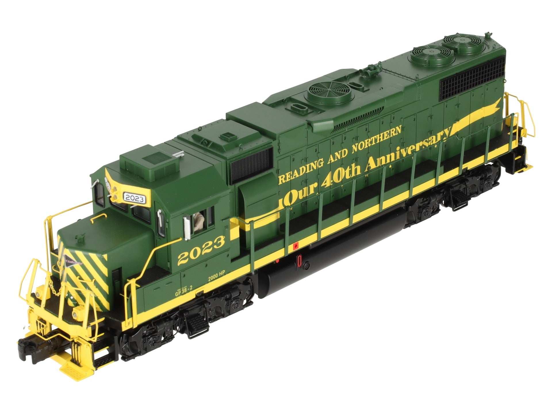 Atlas 30138349O Reading & Northern 40th Anniv. GP38-2 Diesel Loco #2023 (3-Rail) LN/Box
