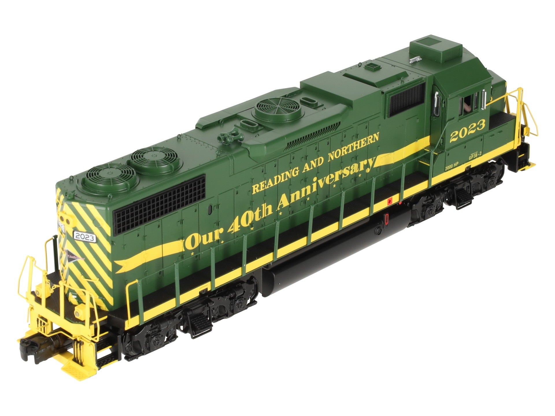 Atlas 30138349O Reading & Northern 40th Anniv. GP38-2 Diesel Loco #2023 (3-Rail) LN/Box