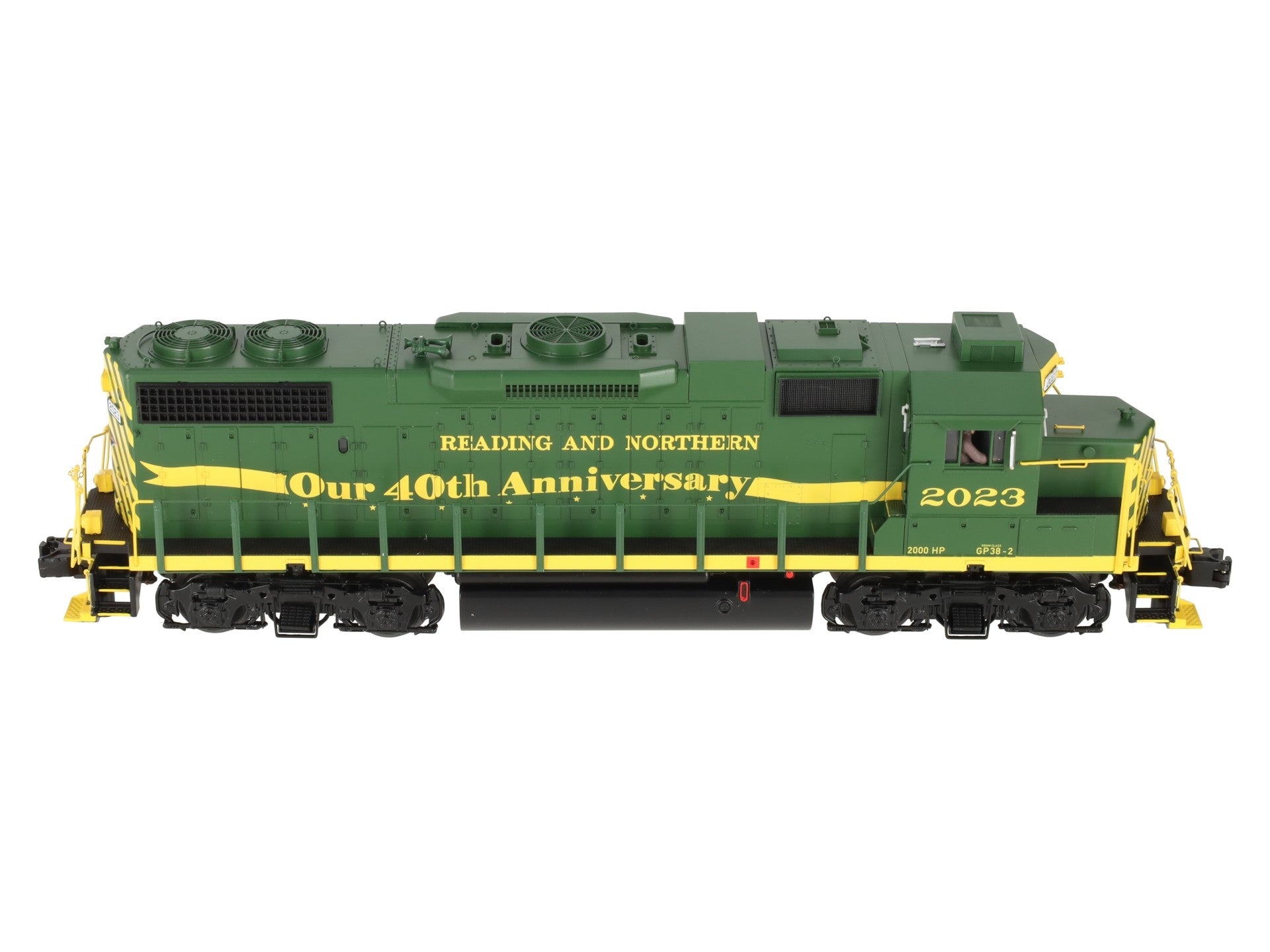 Atlas 30138349O Reading & Northern 40th Anniv. GP38-2 Diesel Loco #2023 (3-Rail) LN/Box