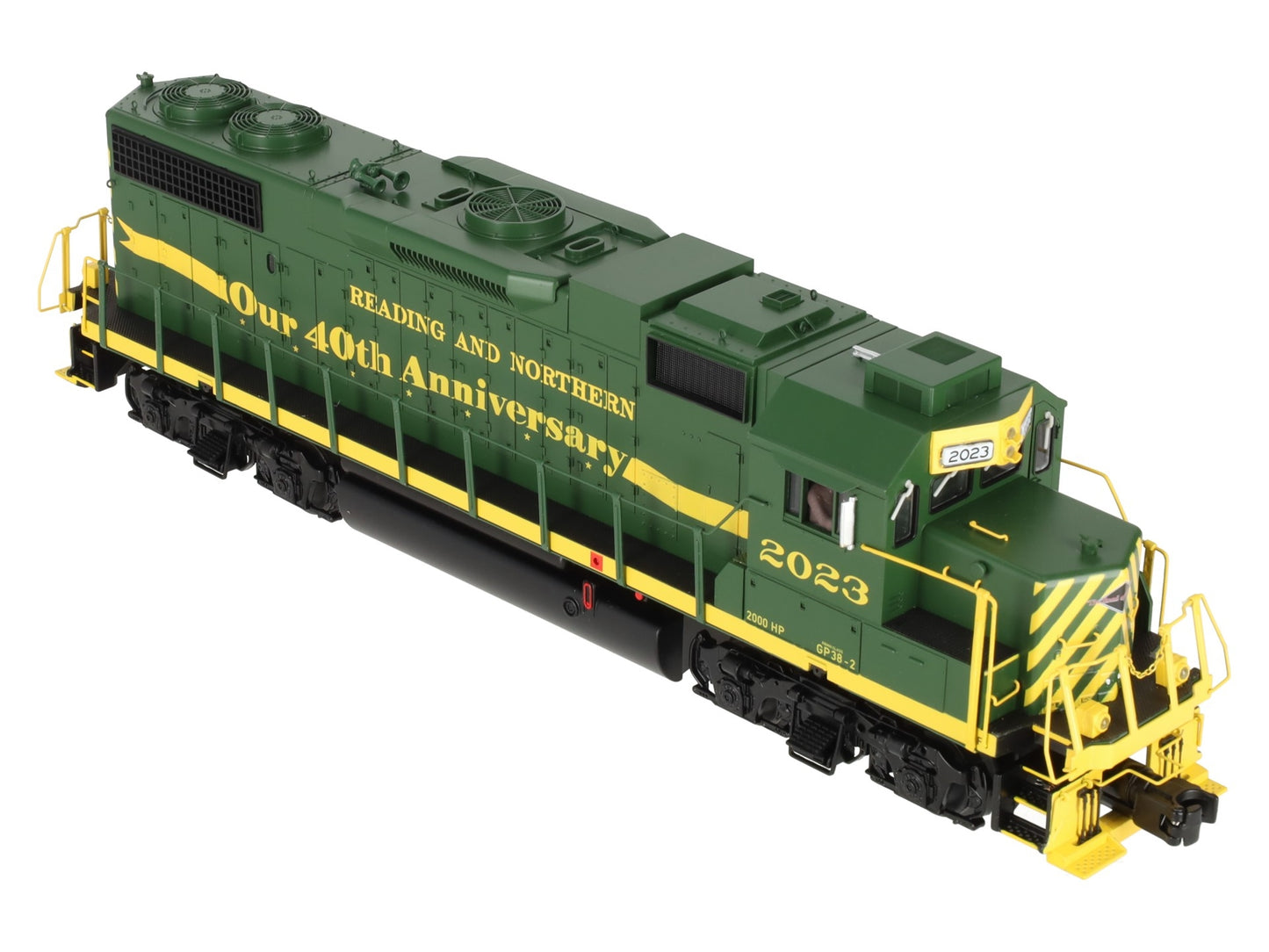 Atlas 30138349O Reading & Northern 40th Anniv. GP38-2 Diesel Loco #2023 (3-Rail) LN/Box