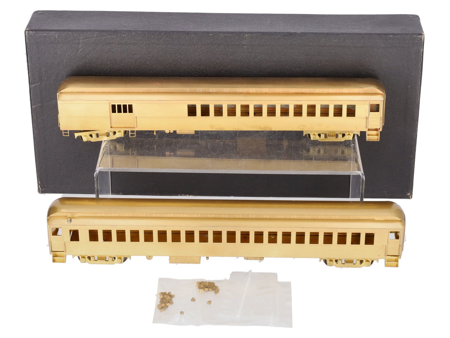 Nickel Plate Products HO BRASS NYO&W HW Combine & Coach Passenger Set EX/Box