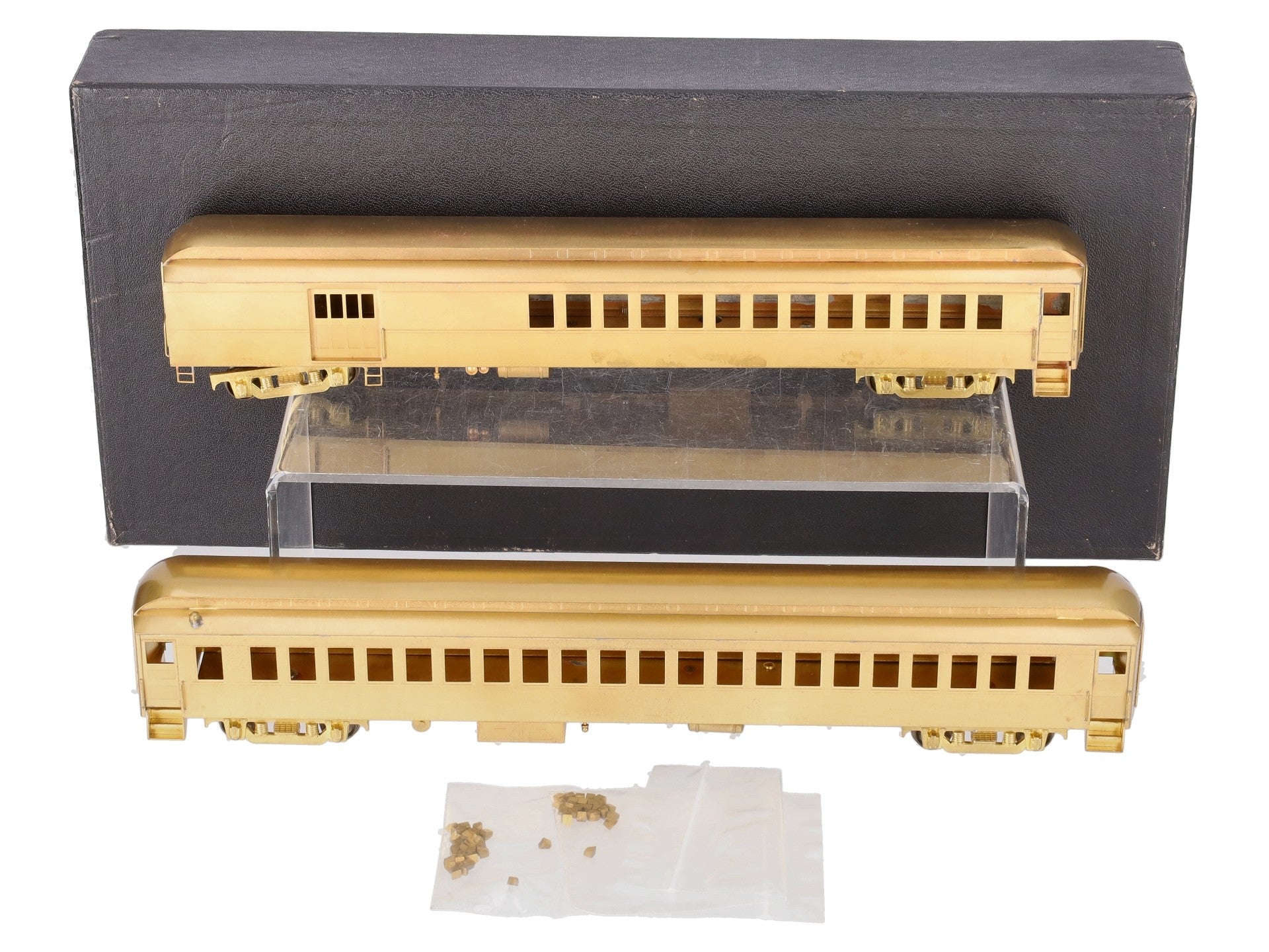 Nickel Plate Products HO BRASS NYO&W HW Combine & Coach Passenger Set EX/Box