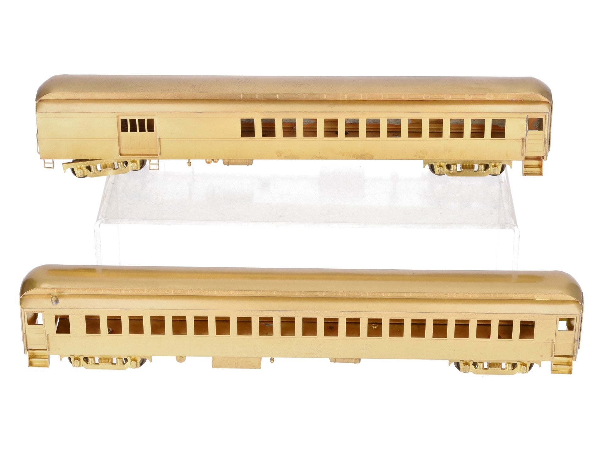 Nickel Plate Products HO BRASS NYO&W HW Combine & Coach Passenger Set EX/Box