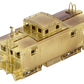 Overland 1217 HO Scale Brass Boston & Maine  w/Vertical Brake Staff Wood Caboose EX/Box