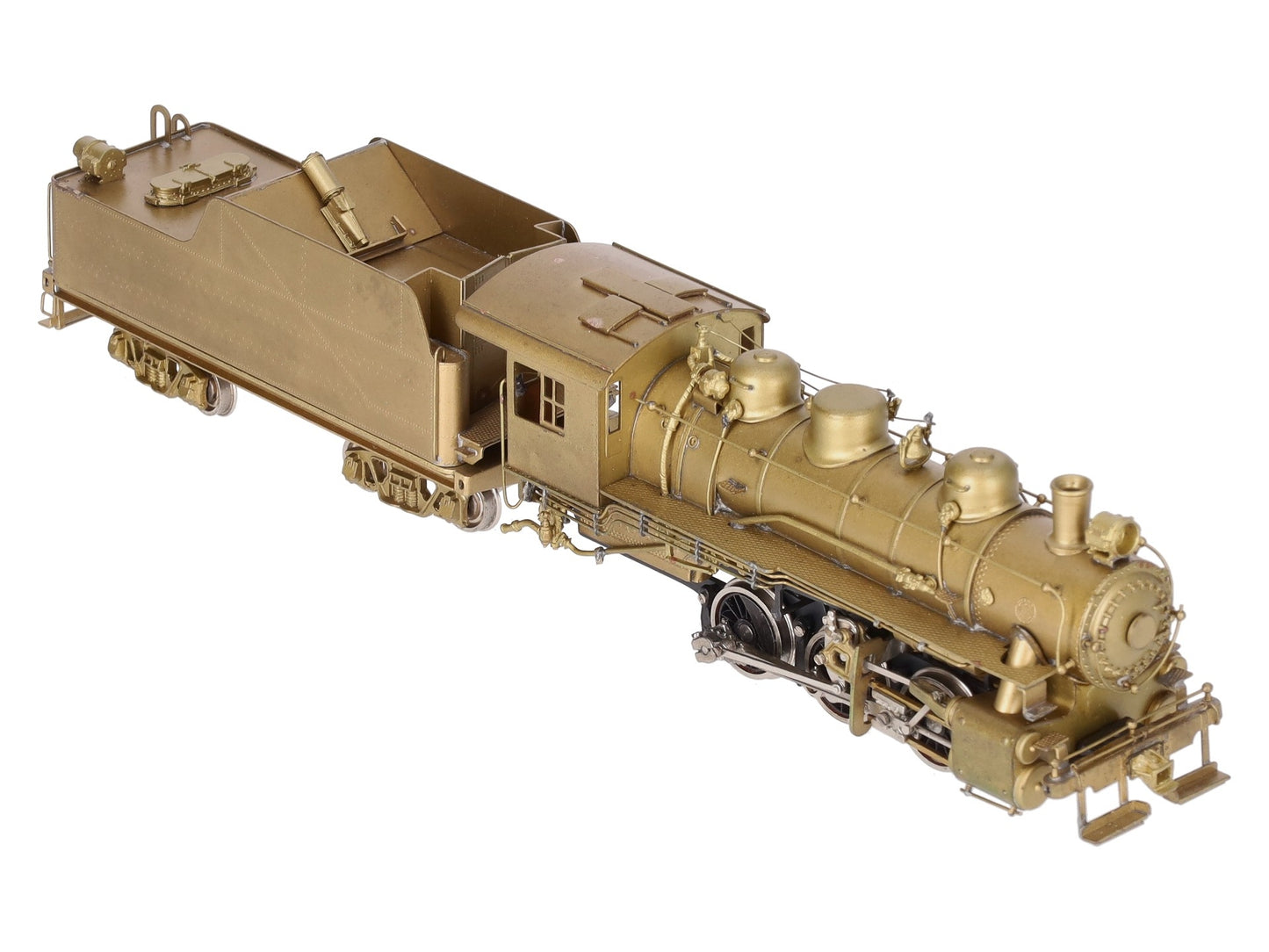 NWSL HO Brass Southern USRA 0-6-0 Steam Locomotive & Tender - Unpainted EX/Box