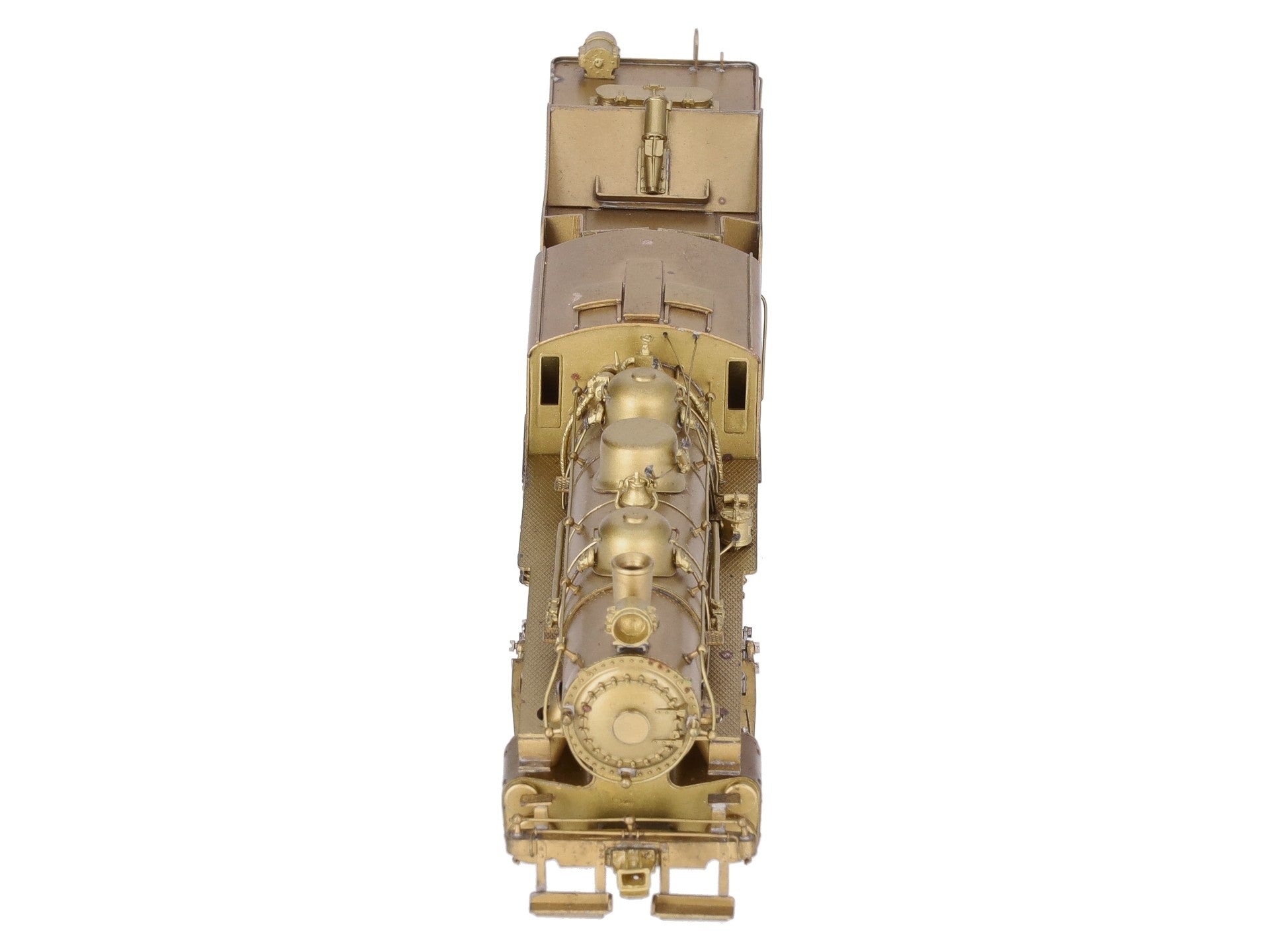 NWSL HO Brass Southern USRA 0-6-0 Steam Locomotive & Tender - Unpainted EX/Box