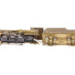 NWSL HO Brass Southern USRA 0-6-0 Steam Locomotive & Tender - Unpainted EX/Box