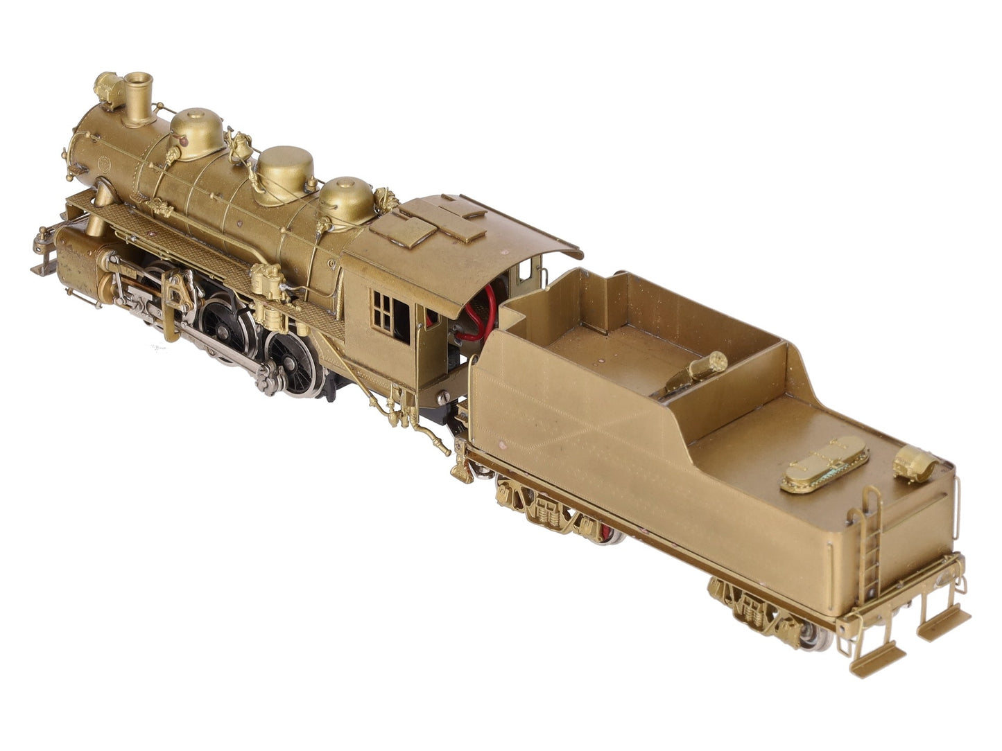 NWSL HO Brass Southern USRA 0-6-0 Steam Locomotive & Tender - Unpainted EX/Box