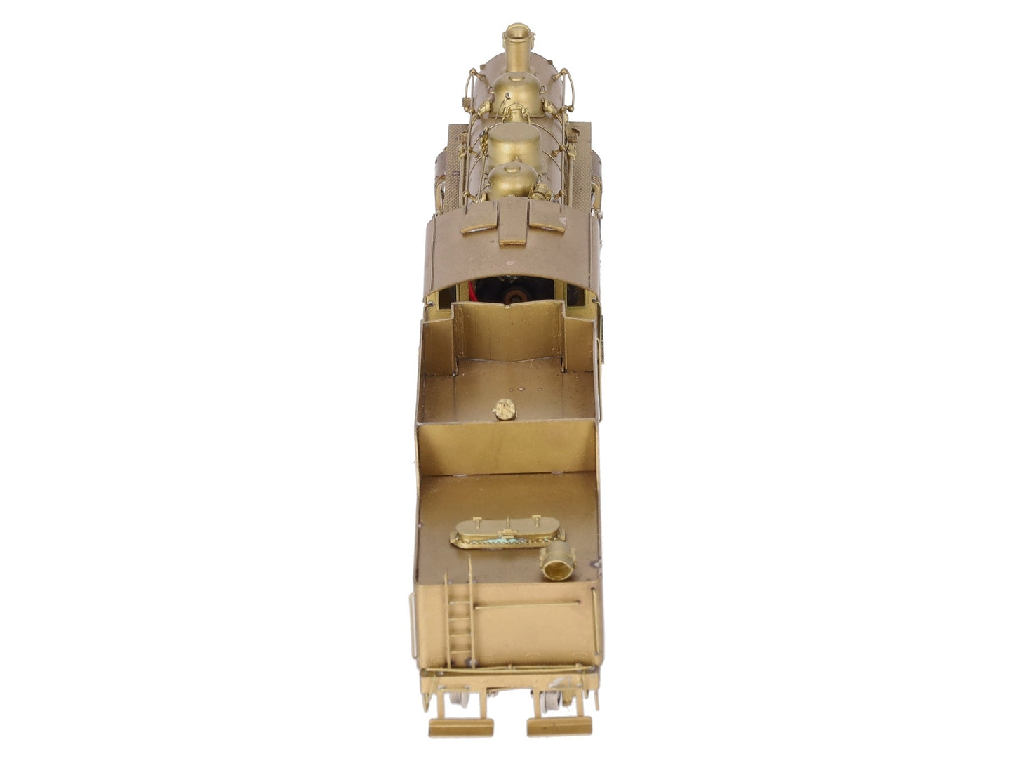 NWSL HO Brass Southern USRA 0-6-0 Steam Locomotive & Tender - Unpainted EX/Box