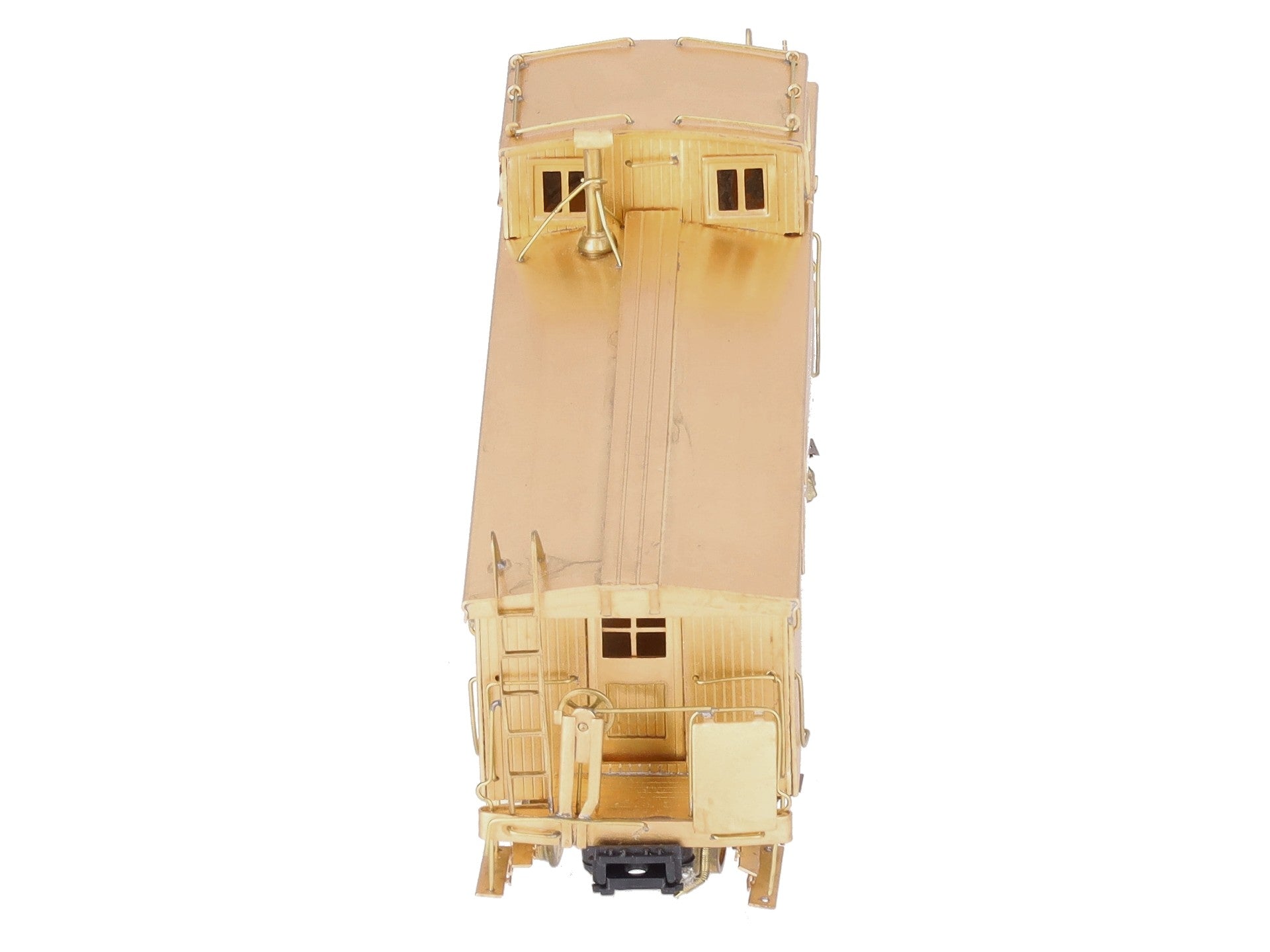 Van Hobbies HO BRASS CNR Bay Window Wood Sheath Caboose - Unpainted EX/Box