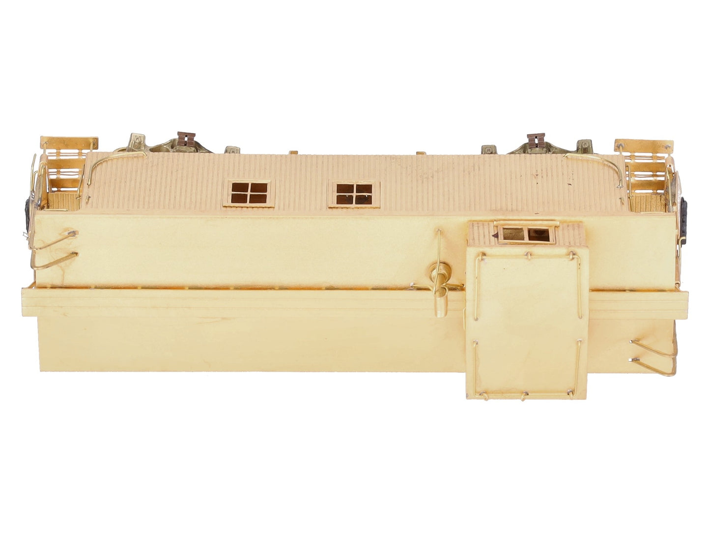 Van Hobbies HO BRASS CNR Bay Window Wood Sheath Caboose - Unpainted EX/Box