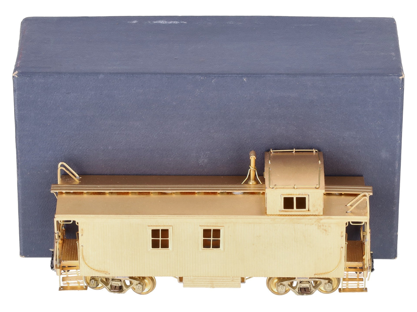 Van Hobbies HO BRASS CNR Bay Window Wood Sheath Caboose - Unpainted EX/Box