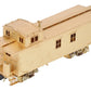 Van Hobbies HO BRASS CNR Bay Window Wood Sheath Caboose - Unpainted EX/Box