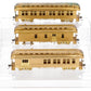 Fujiyama HO Brass Old Time Passenger 3-Car Set - unpainted EX