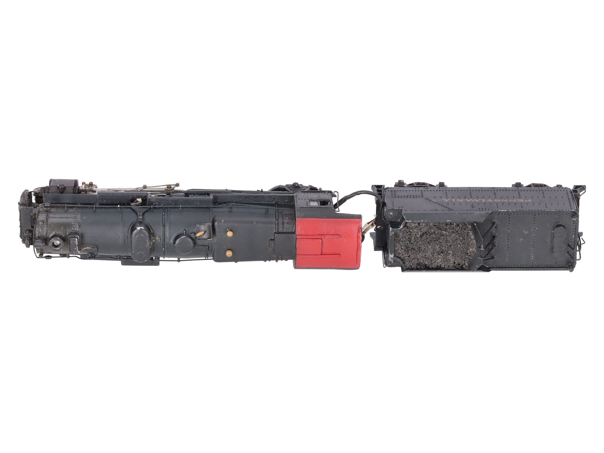 HO BRASS Pennsylvania K4 4-6-2 Steam Locomotive & Tender -Painted