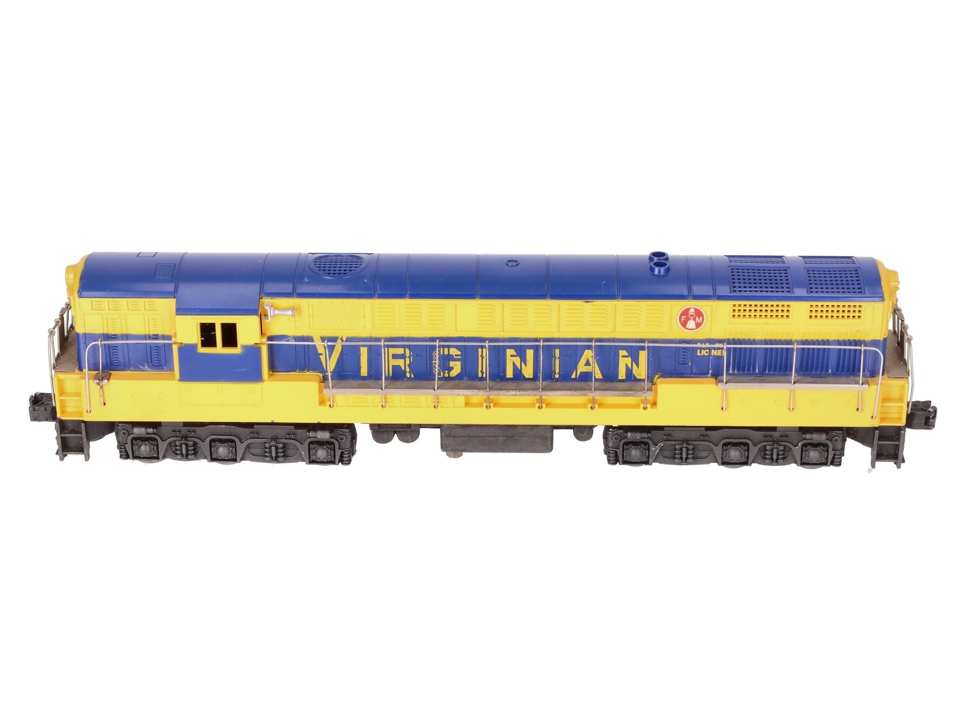 Lionel 2331 Vintage O Virginian FM Trainmaster Powered Diesel Locomotive VG