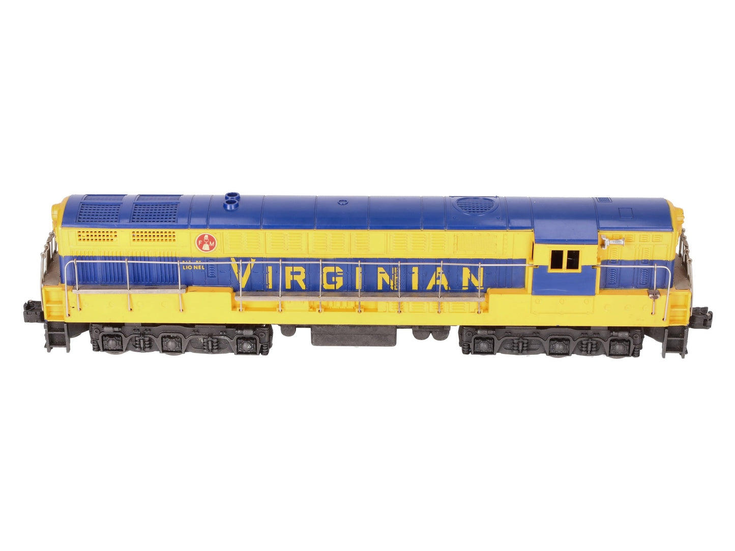Lionel 2331 Vintage O Virginian FM Trainmaster Powered Diesel Locomotive VG