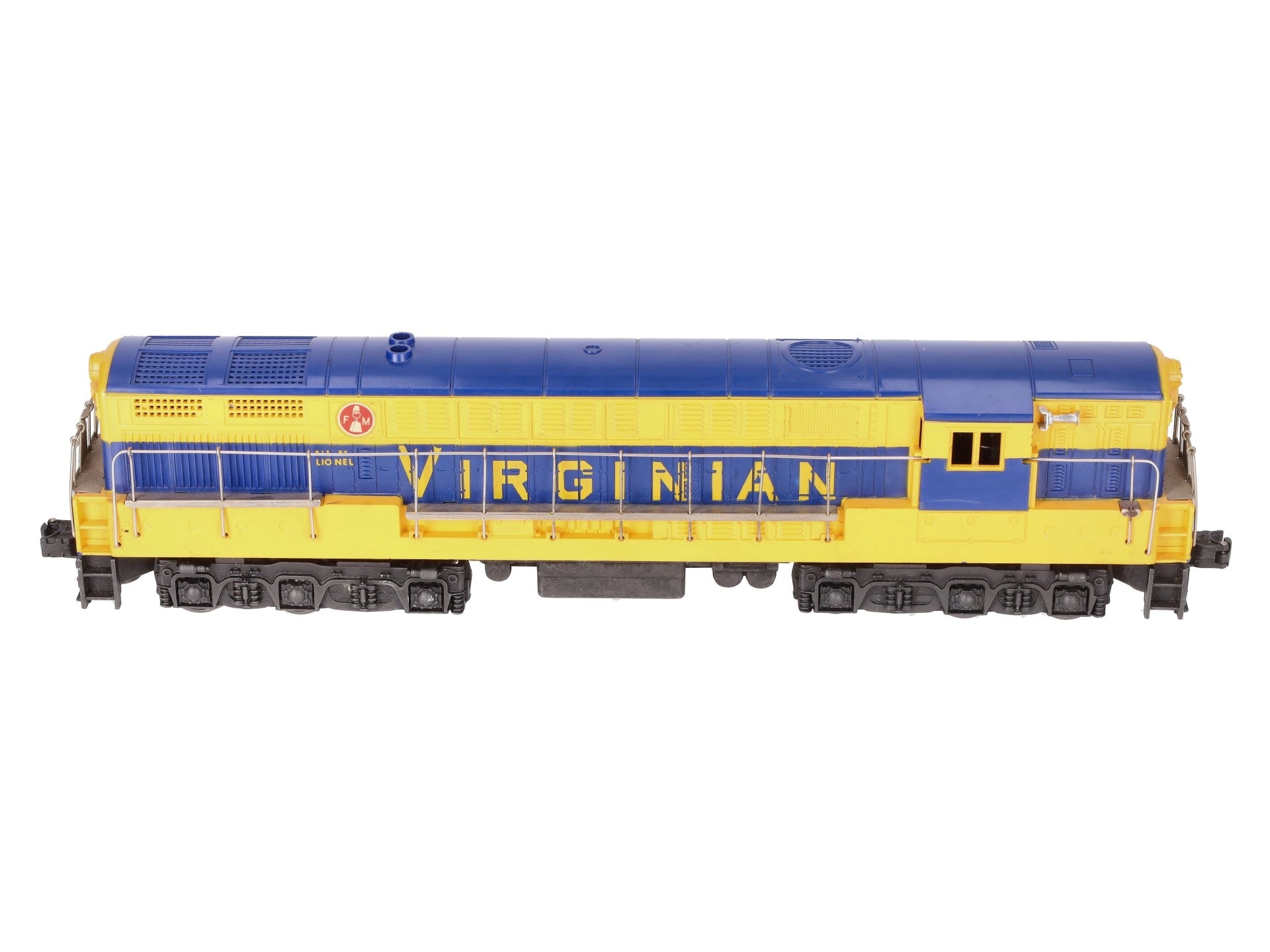 Lionel 2331 Vintage O Virginian FM Trainmaster Powered Diesel Locomotive VG