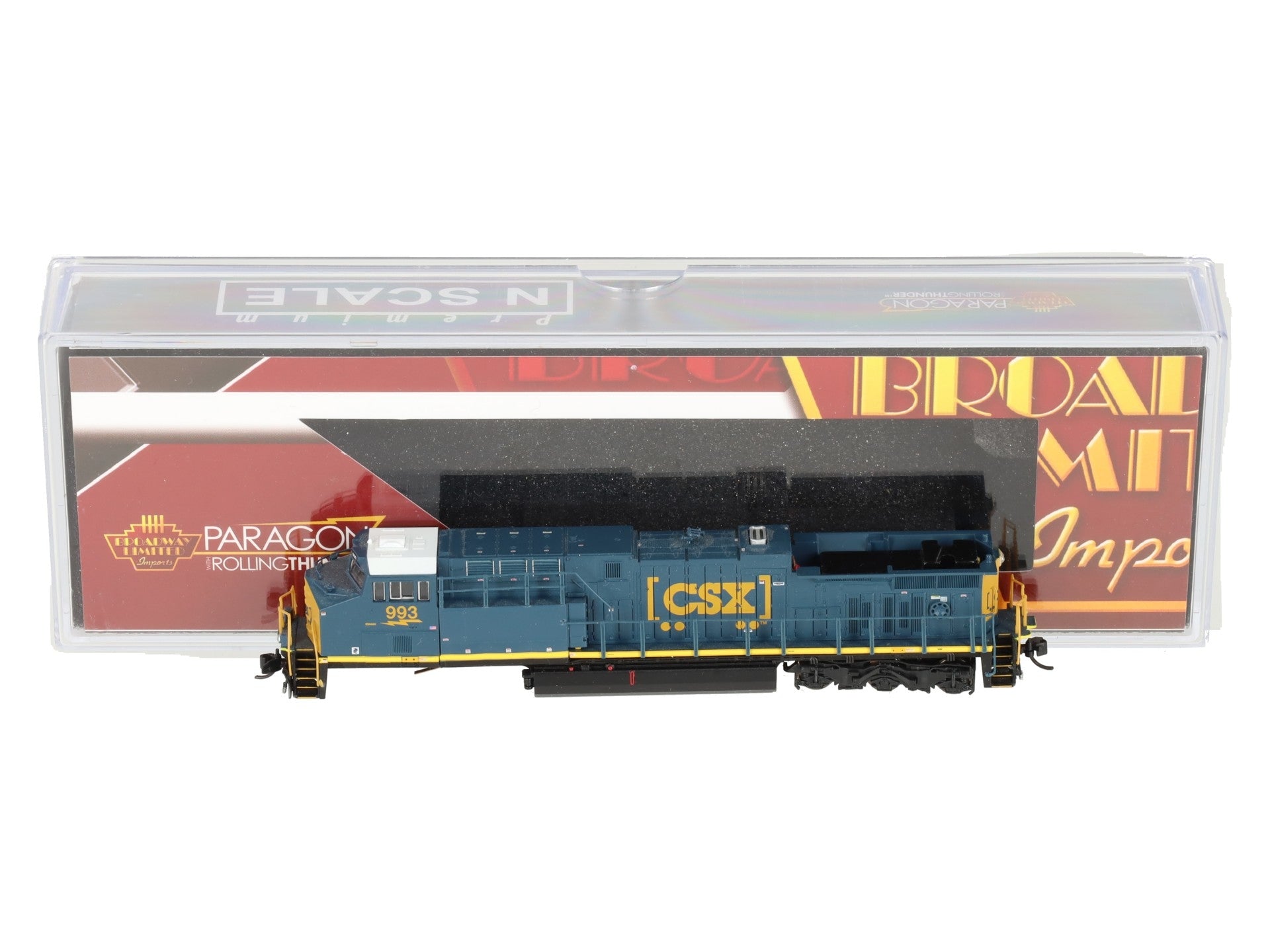 Broadway Limited 3897 N CSX GE ES44AC Diesel Locomotive Sound/DCC #993 VG/Box
