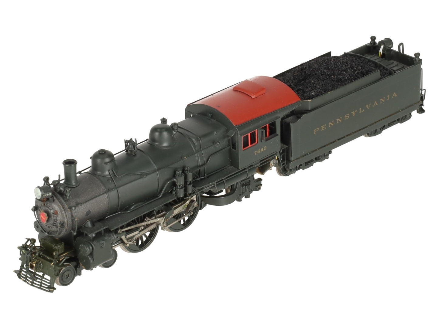 Alco Models HO BRASS PRR E-5 4-4-2 Steam Locomotive & Tender w/ DCC/Box