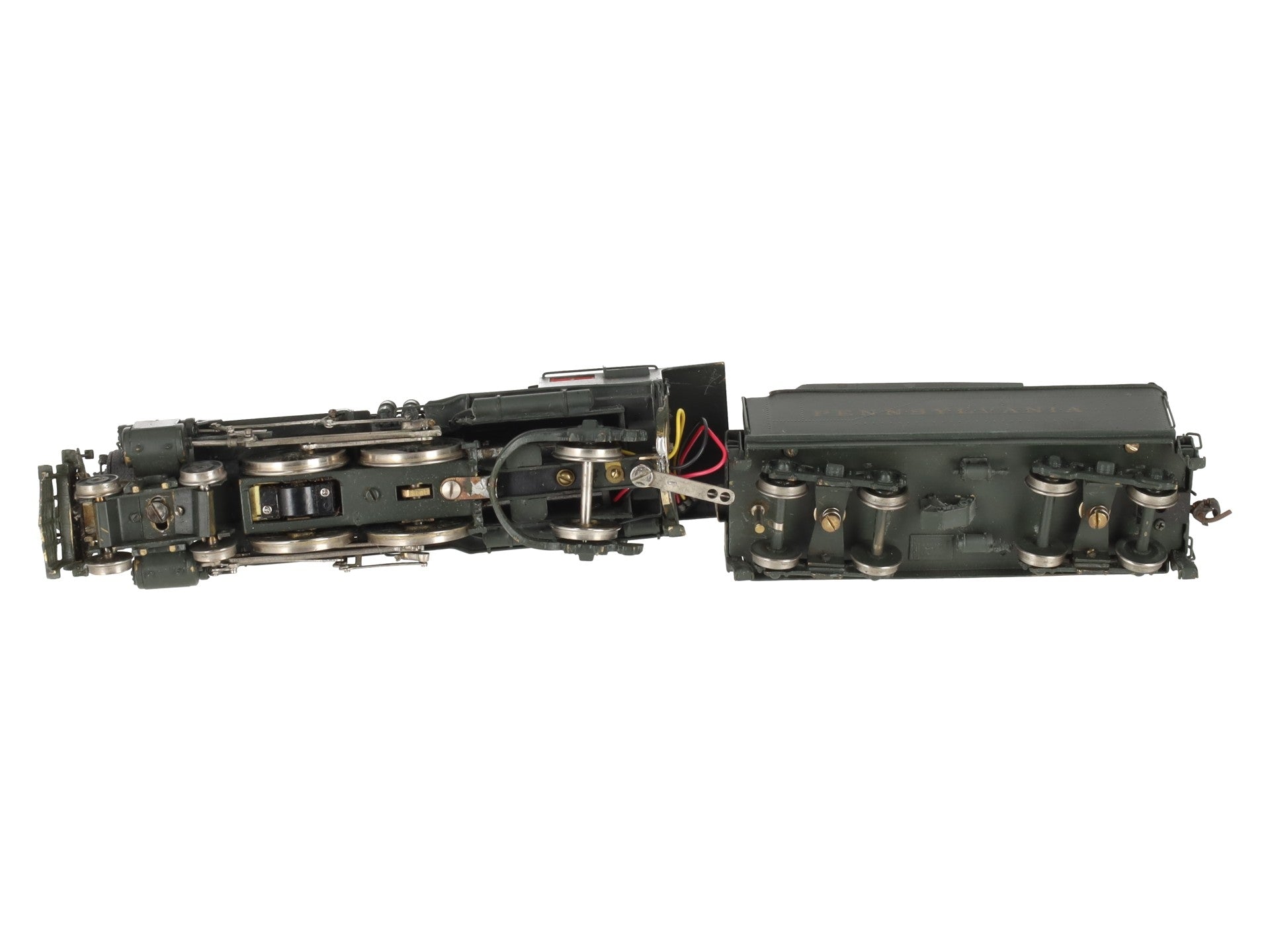 Alco Models HO BRASS PRR E-5 4-4-2 Steam Locomotive & Tender w/ DCC/Box
