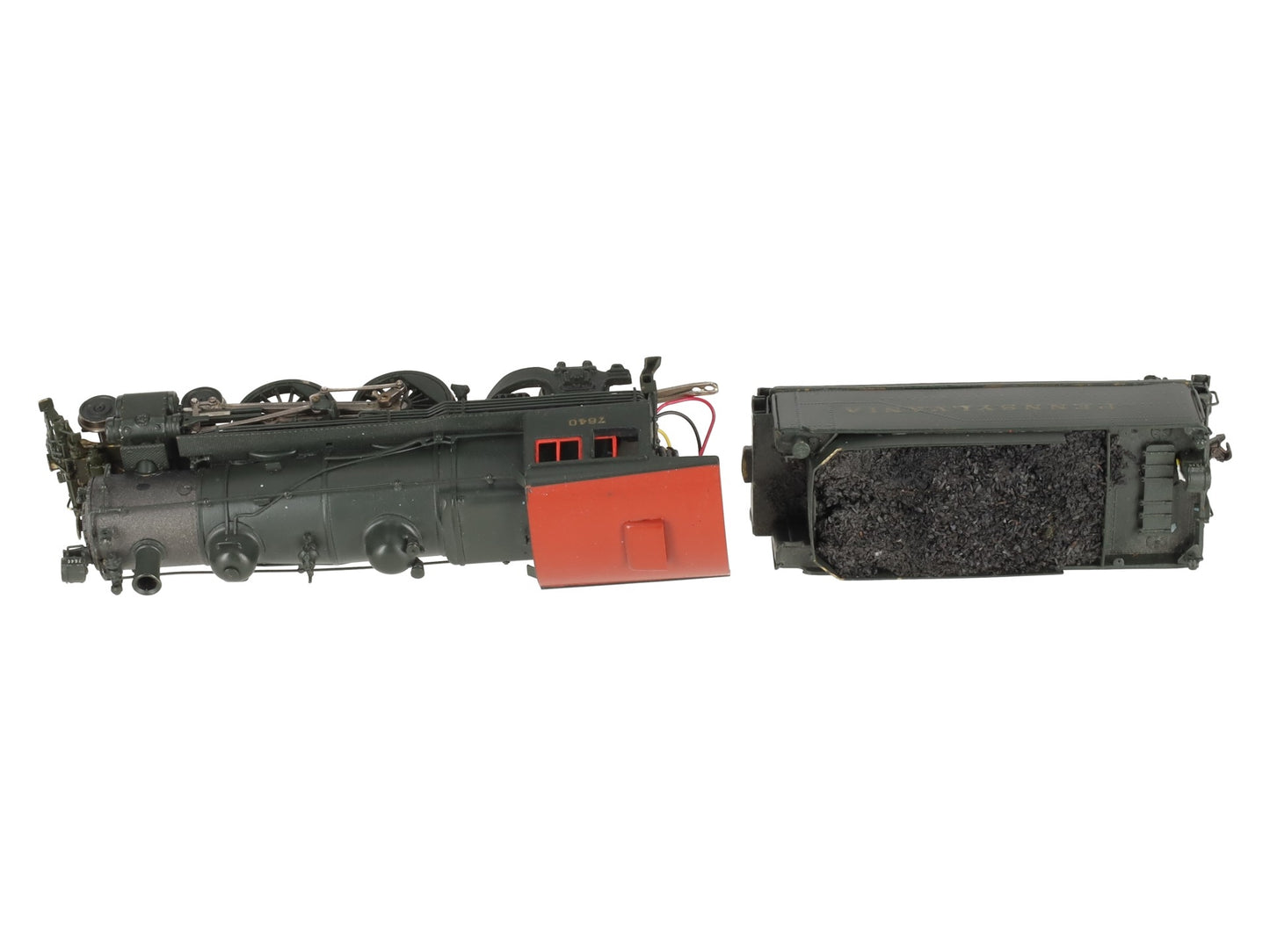 Alco Models HO BRASS PRR E-5 4-4-2 Steam Locomotive & Tender w/ DCC/Box