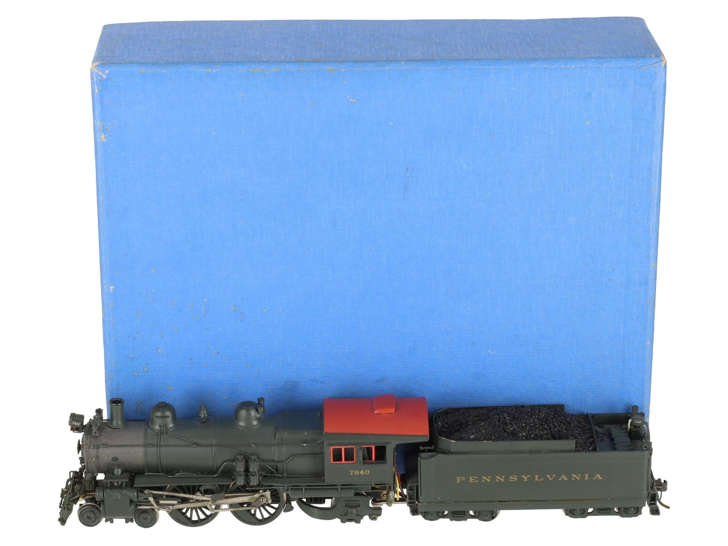 Alco Models HO BRASS PRR E-5 4-4-2 Steam Locomotive & Tender w/ DCC/Box