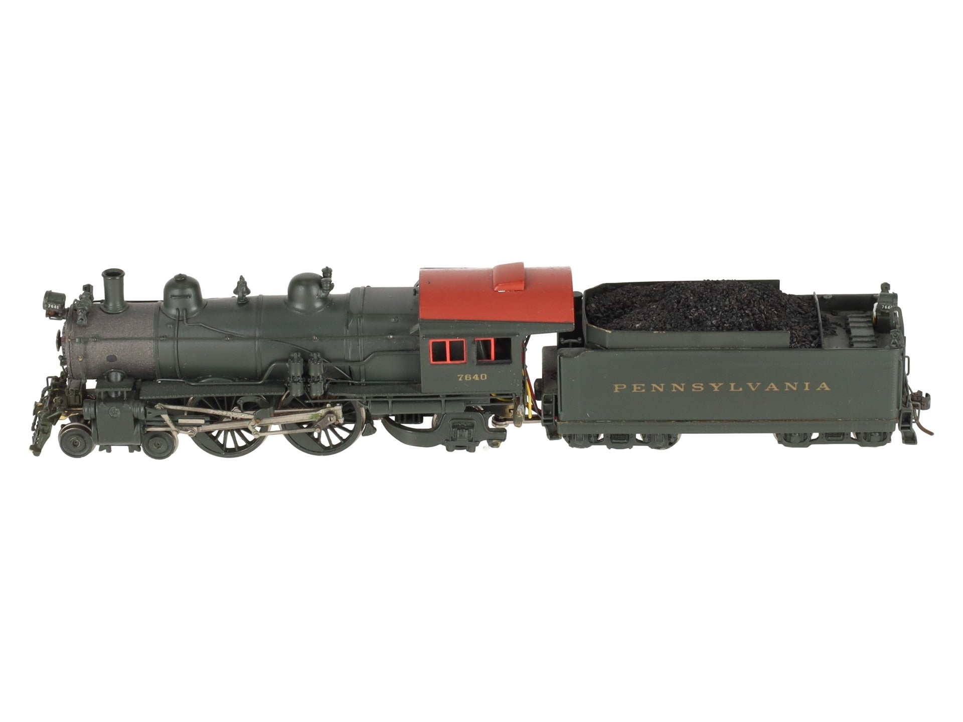 Alco Models HO BRASS PRR E-5 4-4-2 Steam Locomotive & Tender w/ DCC/Box