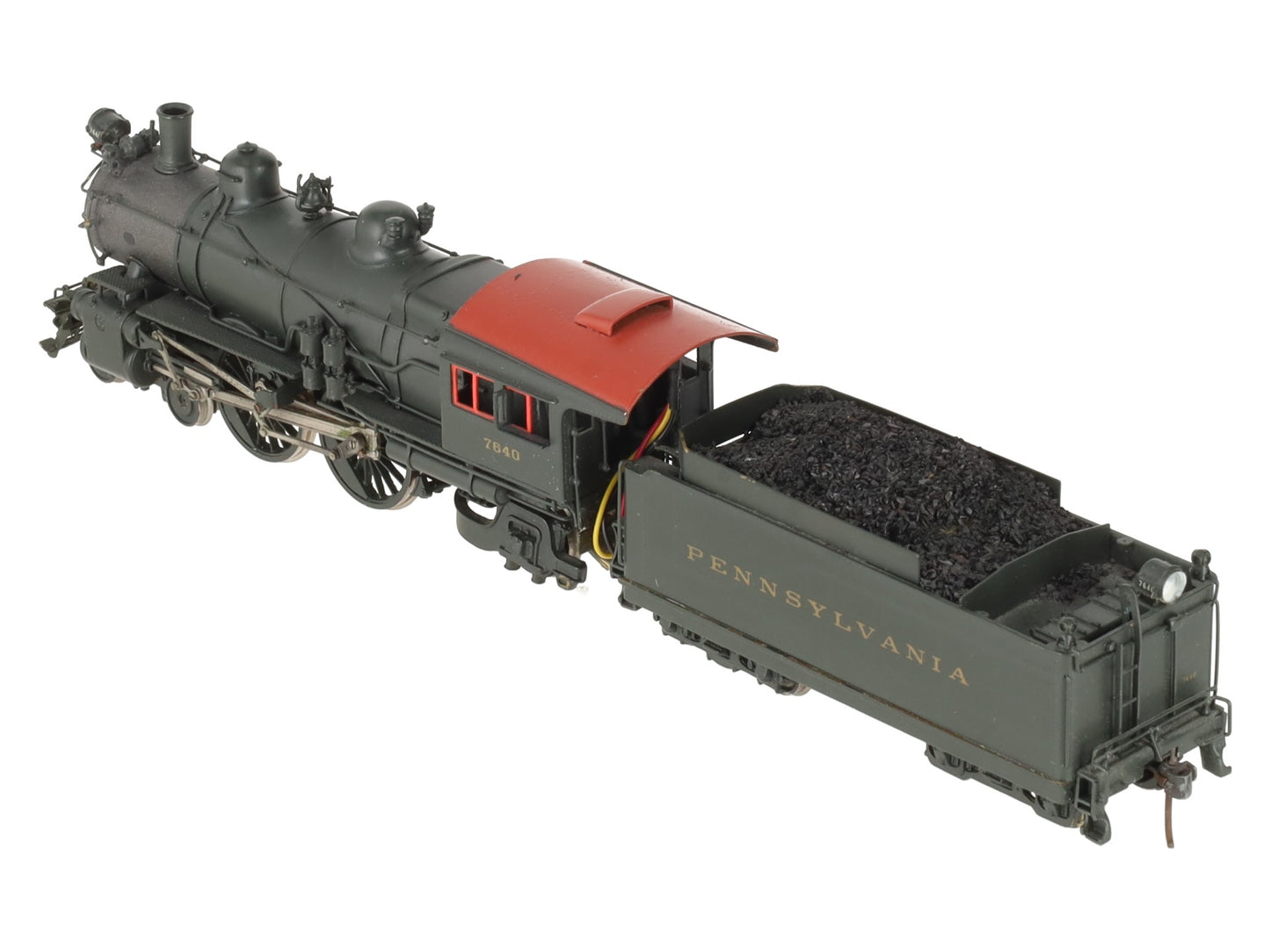 Alco Models HO BRASS PRR E-5 4-4-2 Steam Locomotive & Tender w/ DCC/Box