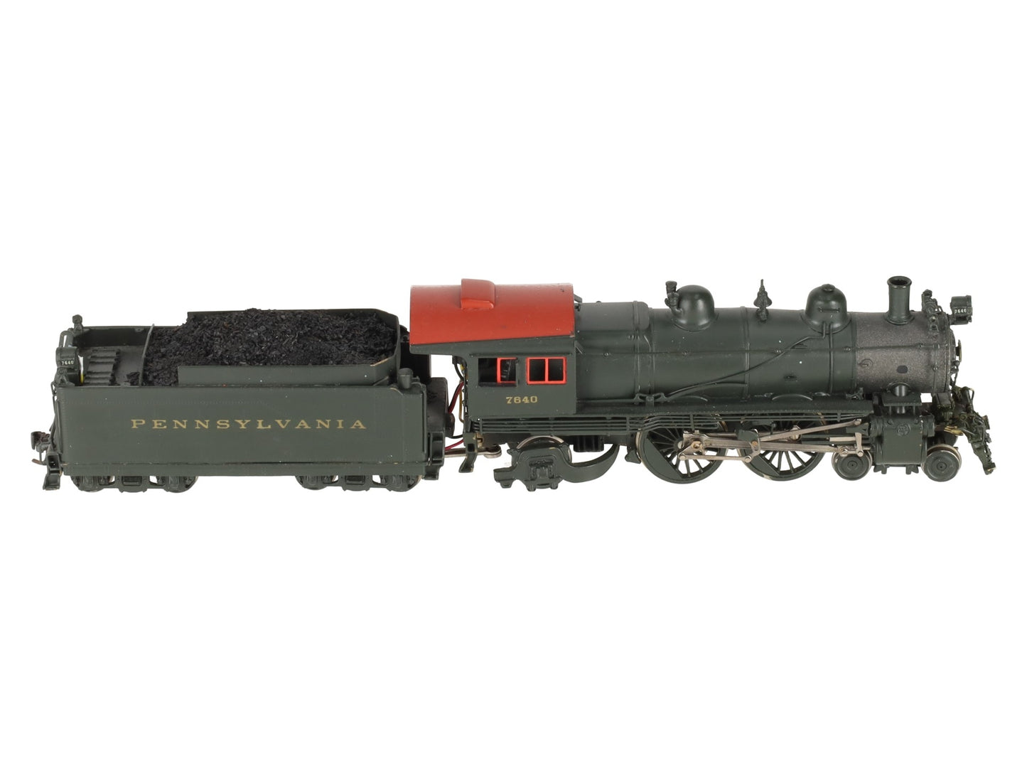 Alco Models HO BRASS PRR E-5 4-4-2 Steam Locomotive & Tender w/ DCC/Box