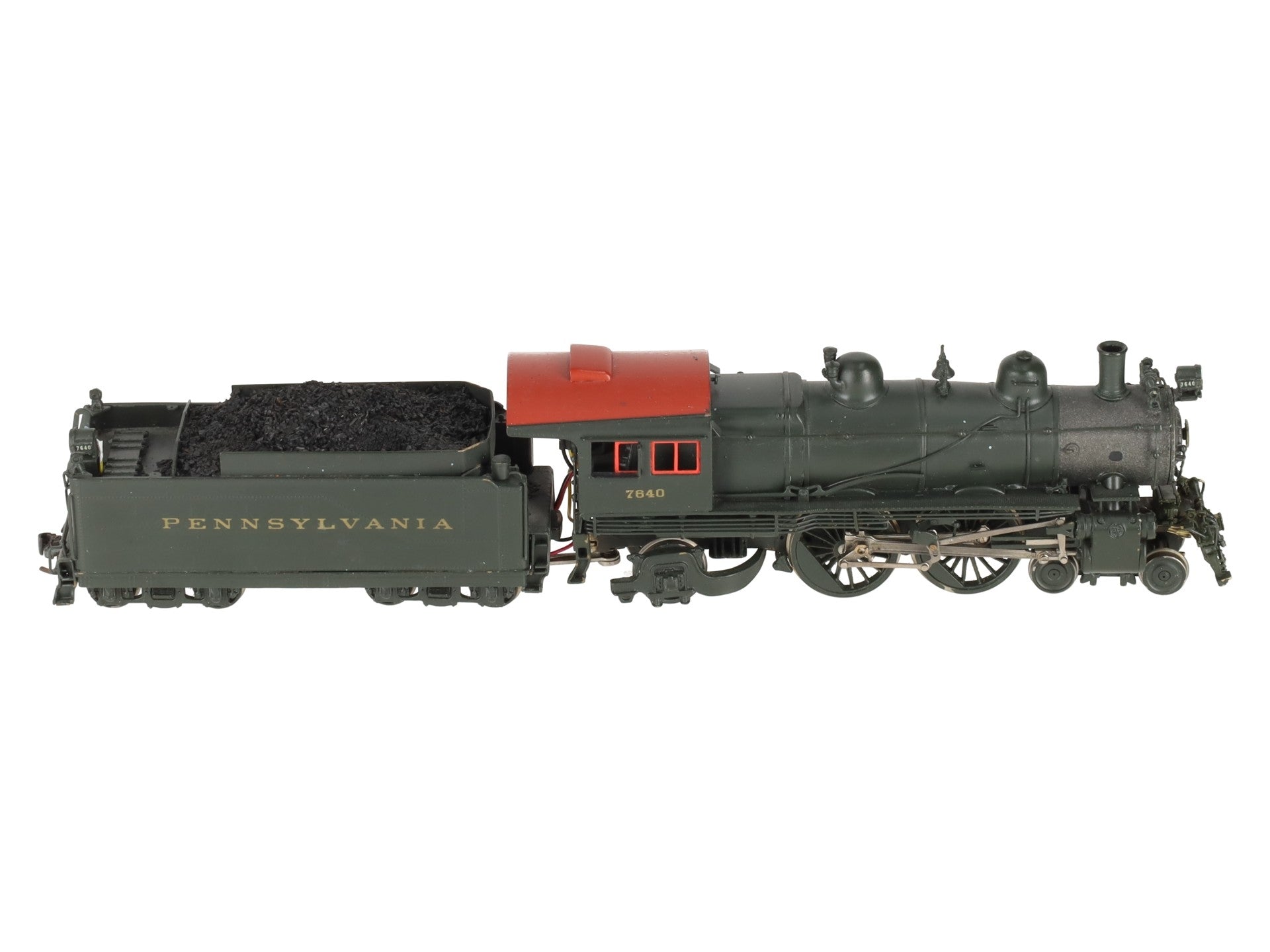 Alco Models HO BRASS PRR E-5 4-4-2 Steam Locomotive & Tender w/ DCC/Box