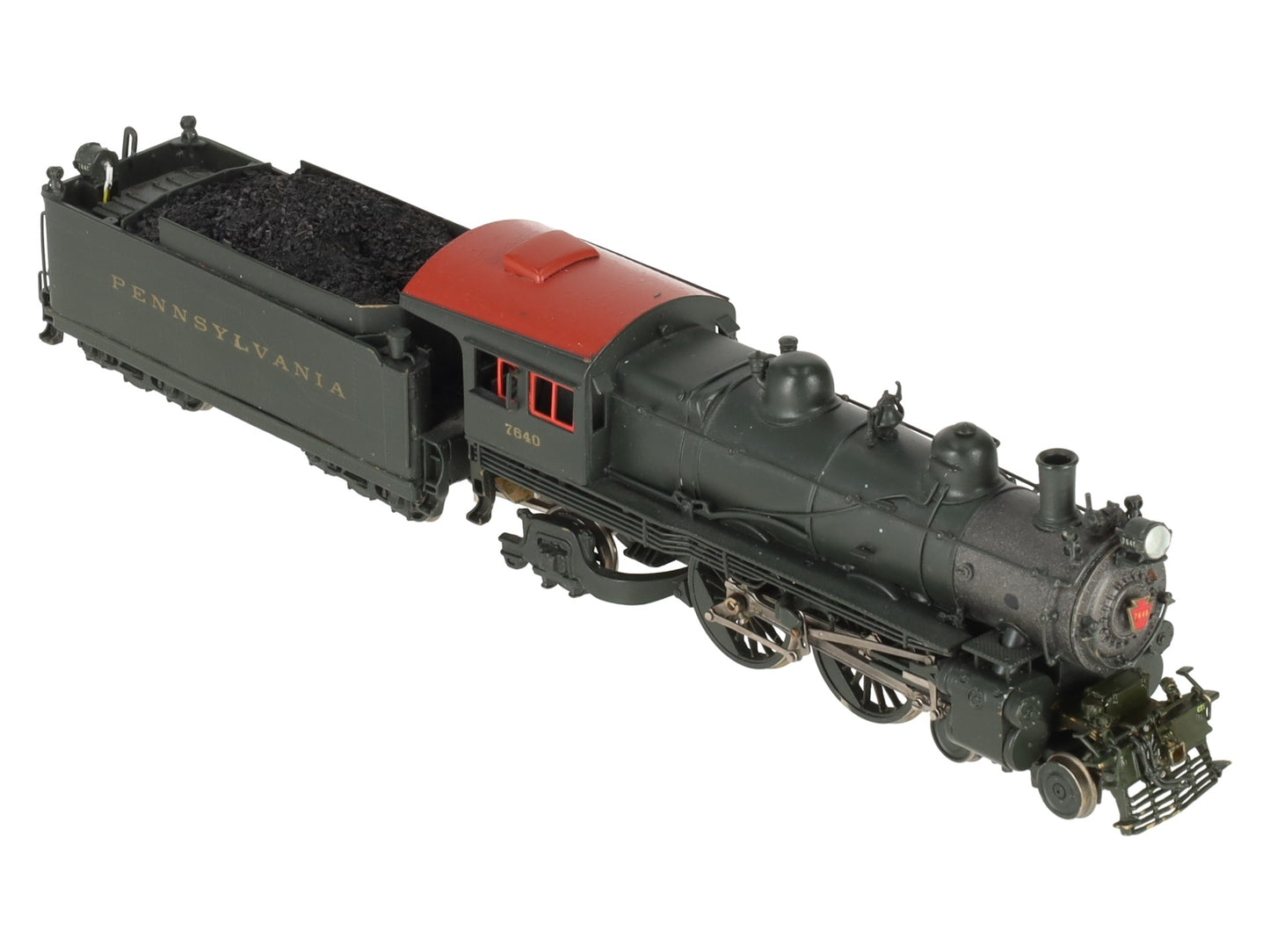 Alco Models HO BRASS PRR E-5 4-4-2 Steam Locomotive & Tender w/ DCC/Box